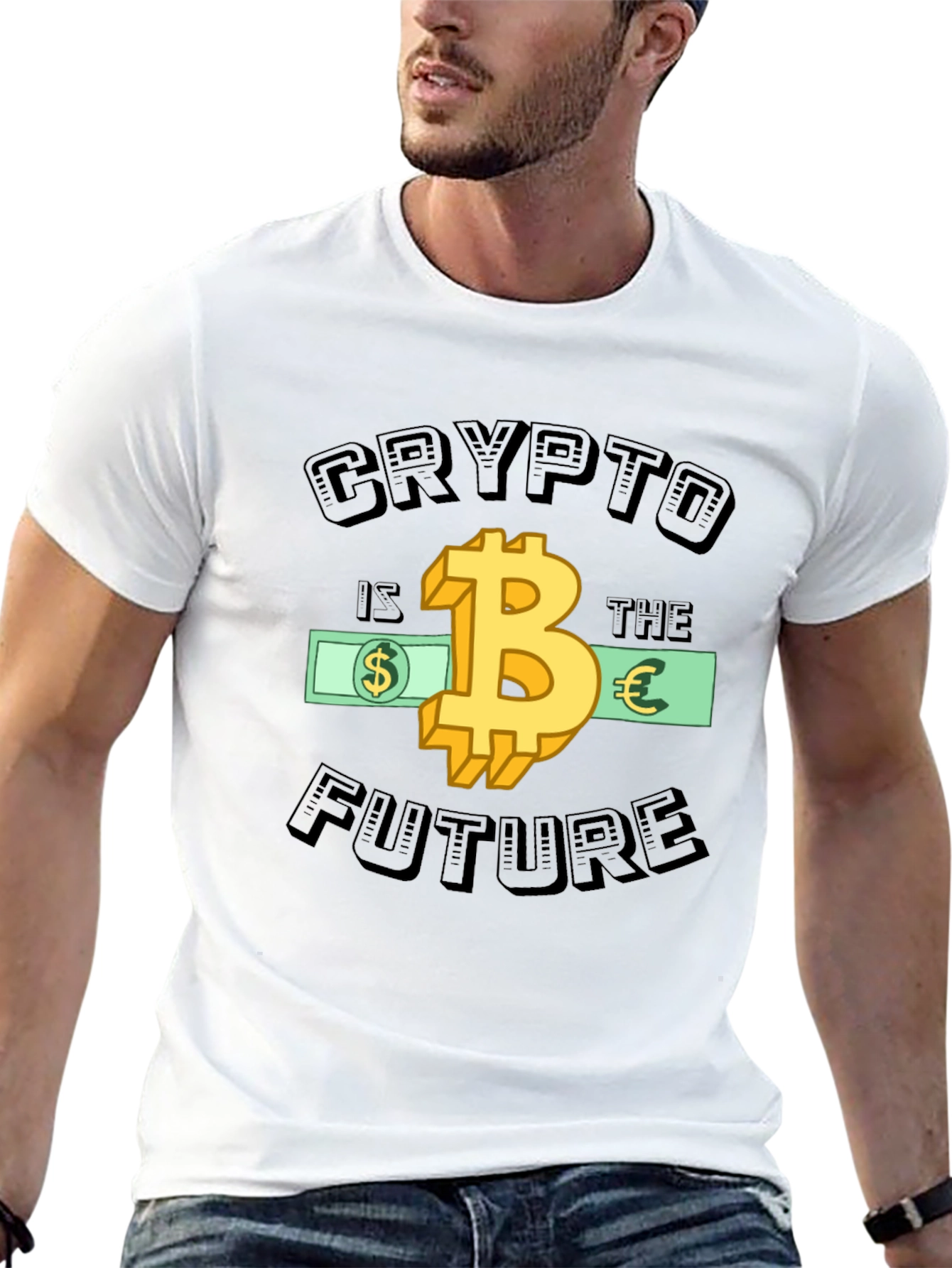 Crypto is the Future Black T-Shirt