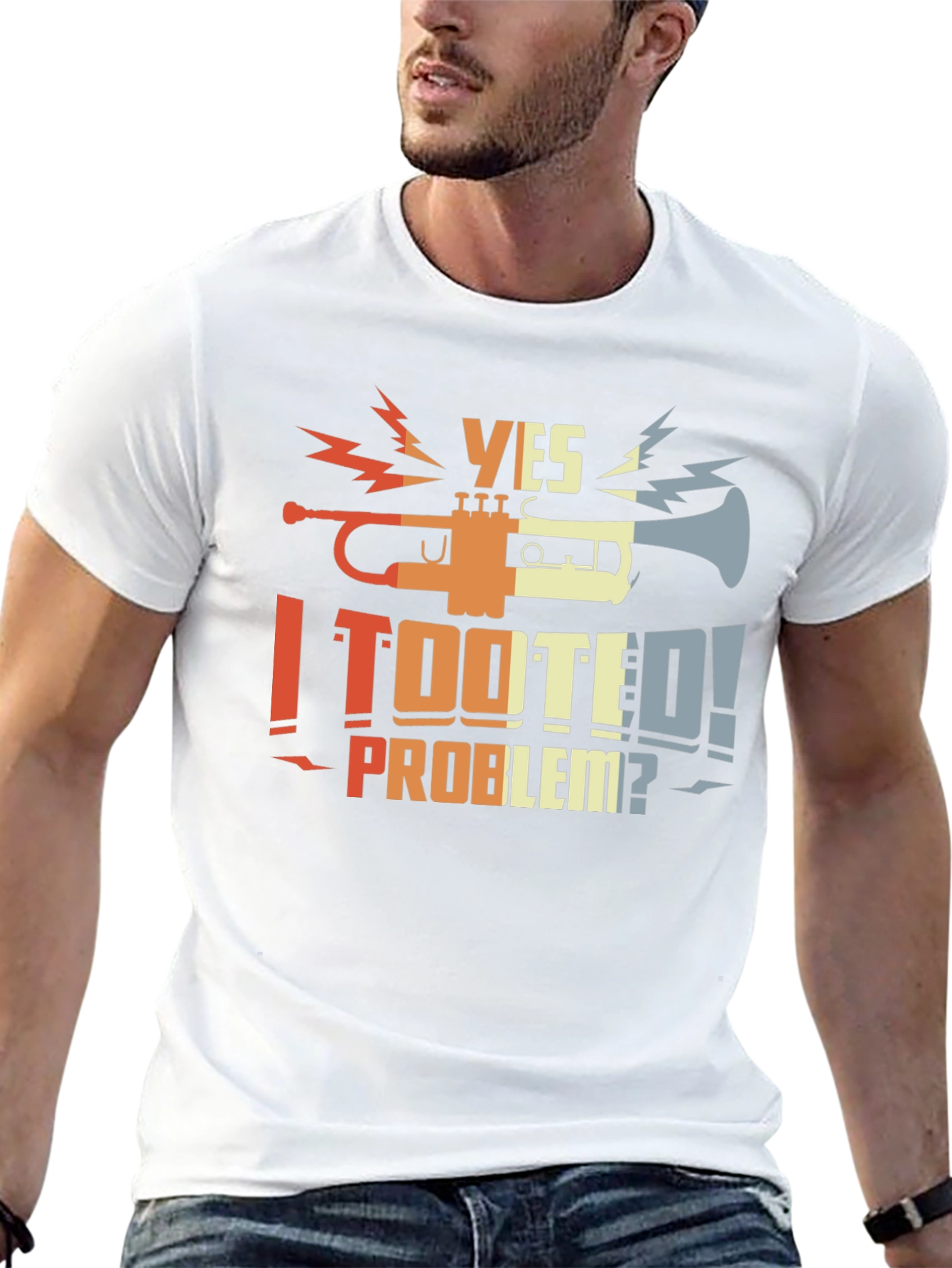 Yes I Tooted T-Shirt - Funny Musician Tee