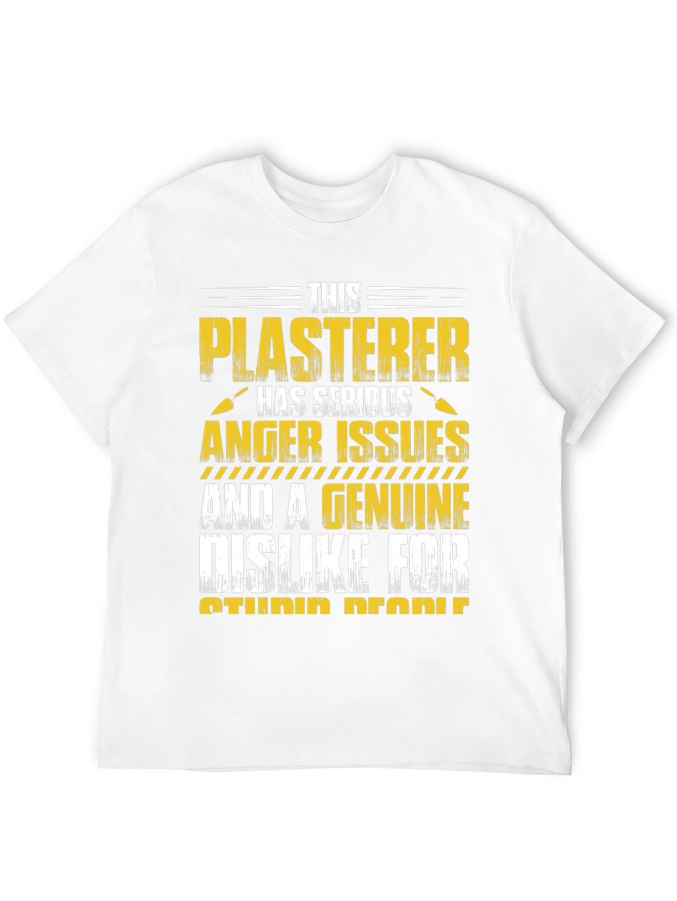 Plasterer Anger Issues T-Shirt - Funny Job Tee