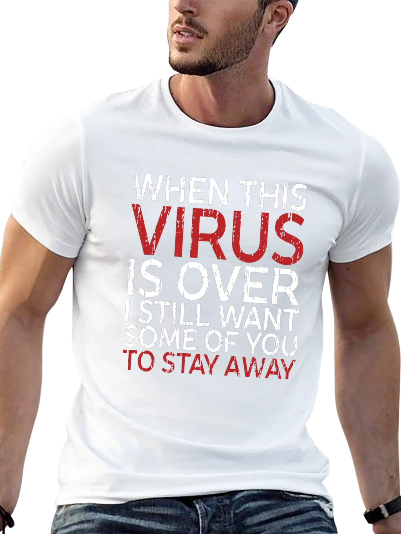 Funny Pandemic T-Shirt - Keep Away After Virus