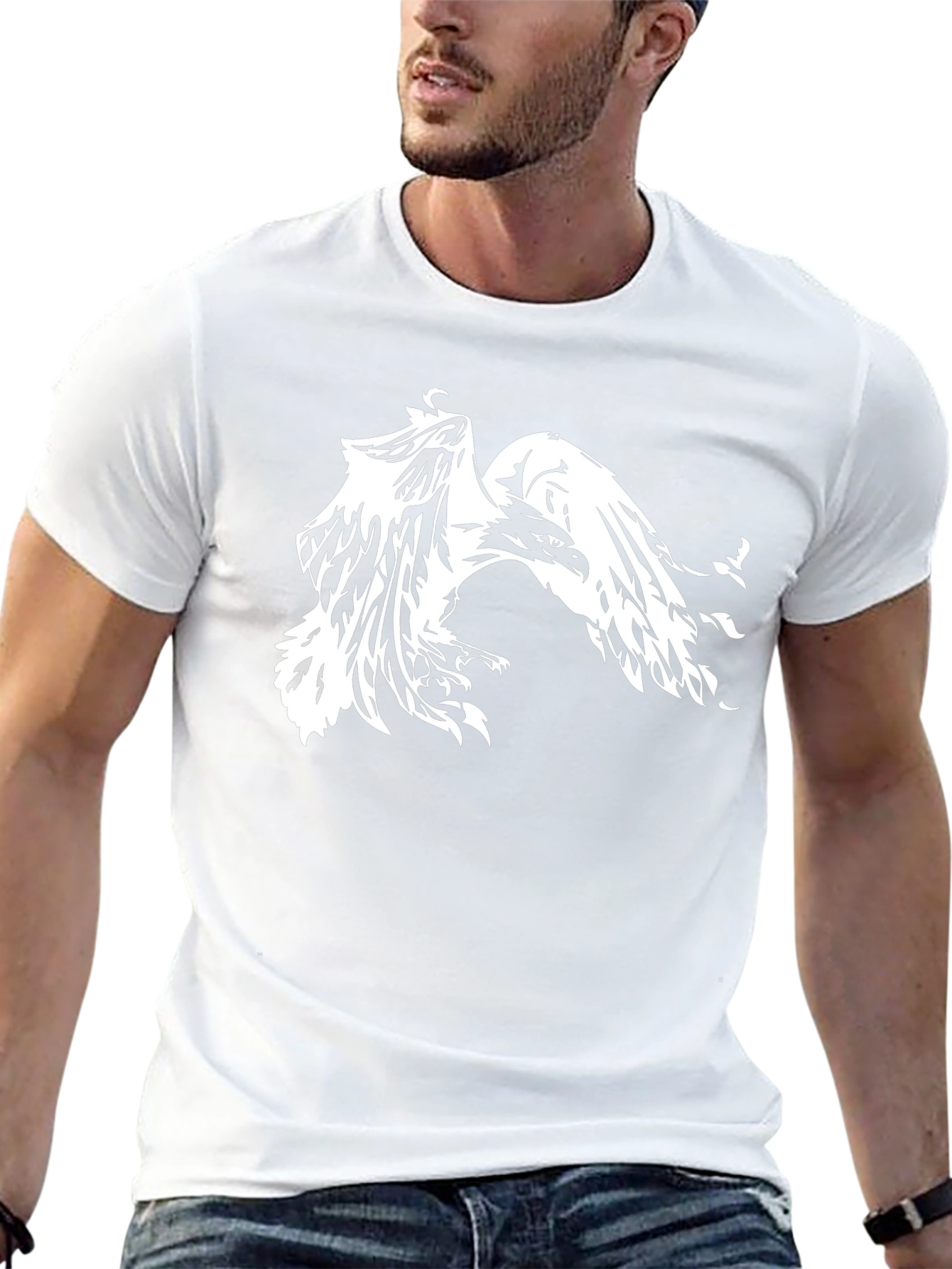 Black Eagle Graphic Tee - Bold and Stylish
