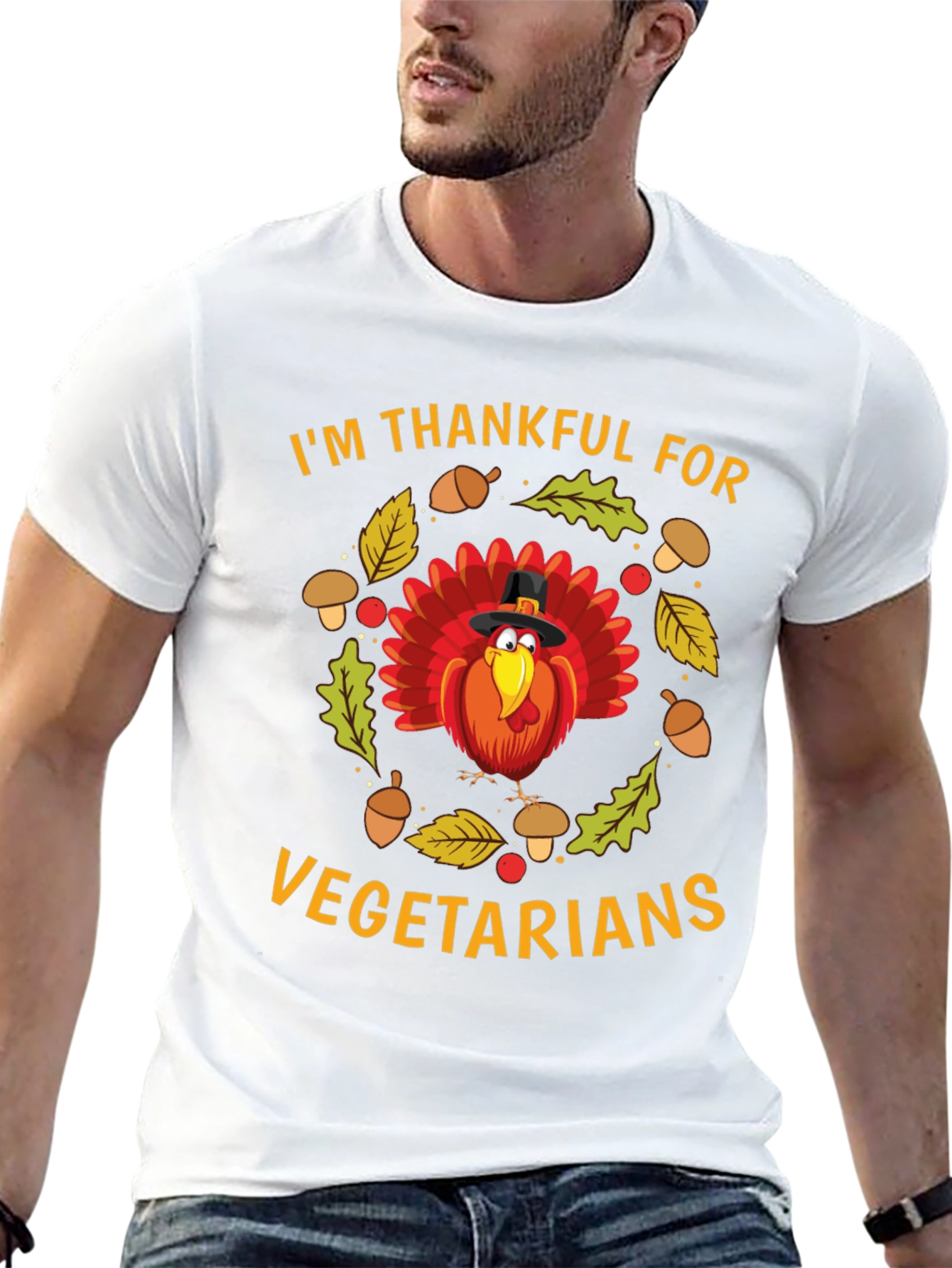Thankful for Vegetarians Graphic Tee