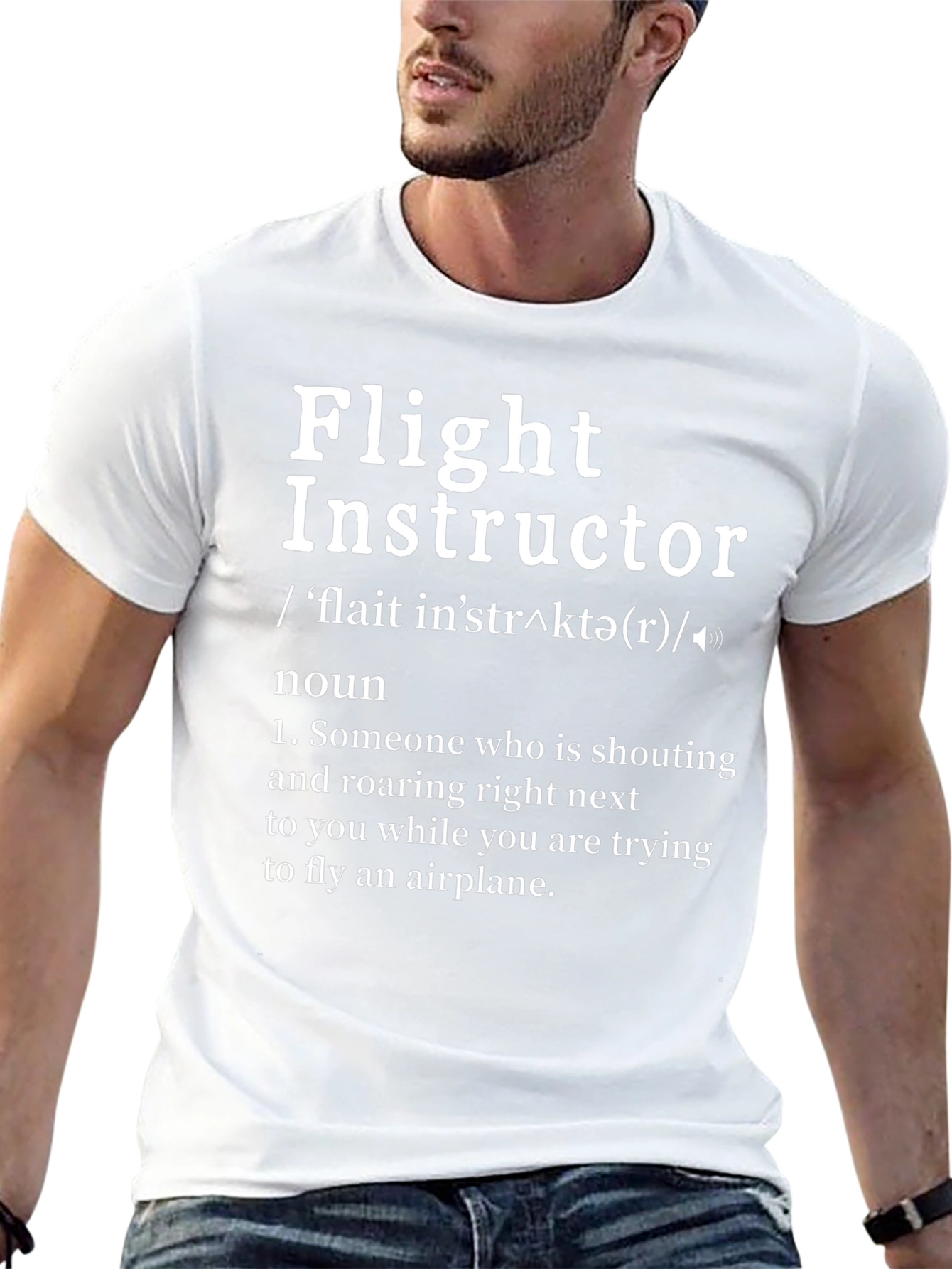 Flight Instructor Definition T-Shirt