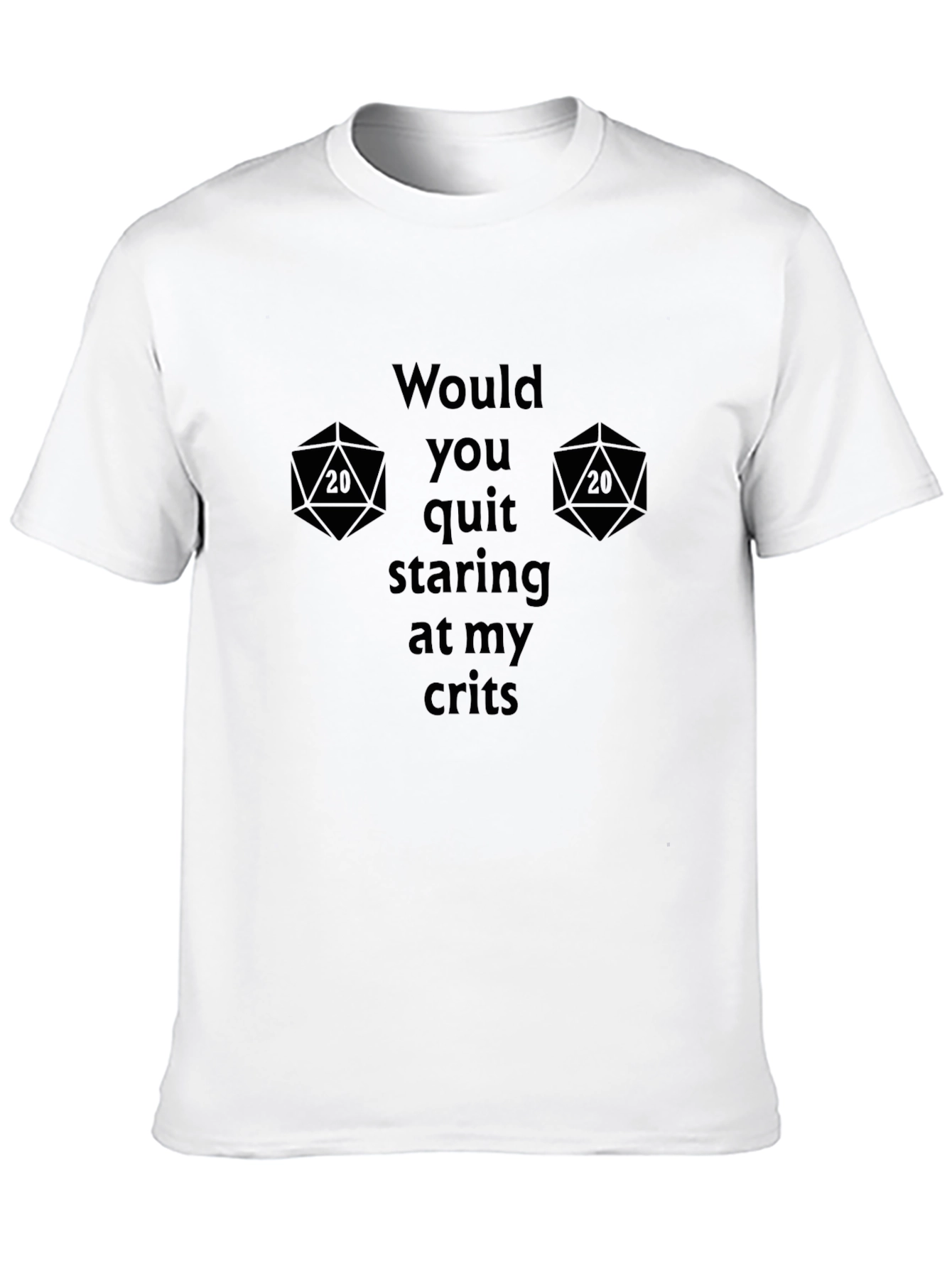 D20 Crit T-Shirt - Funny Gaming Tee