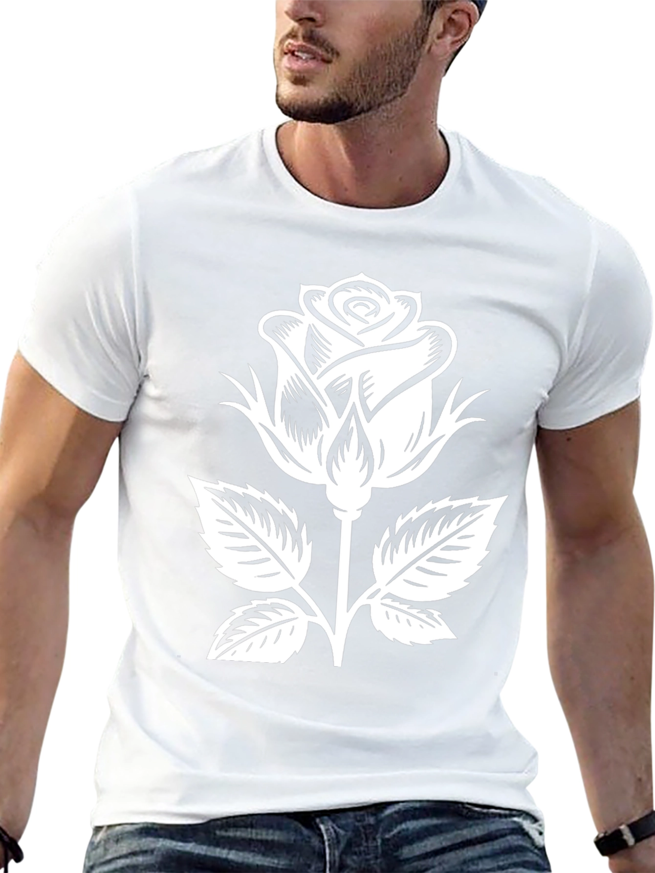 Black Rose Graphic T-Shirt