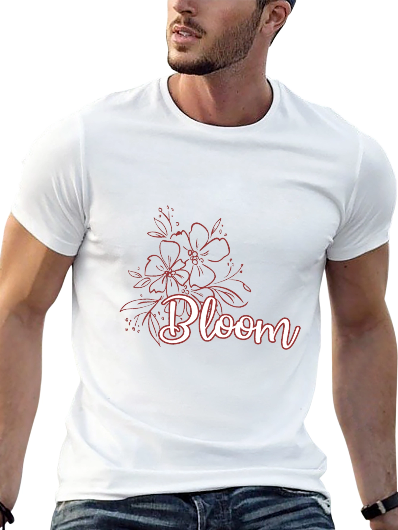 Bloom Graphic Tee - Stylish Mens T-Shirt