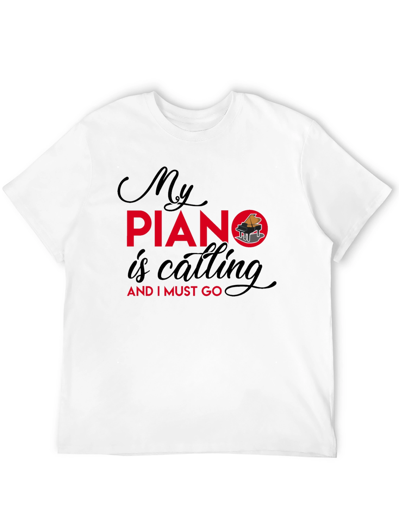My Piano is Calling Graphic T-Shirt