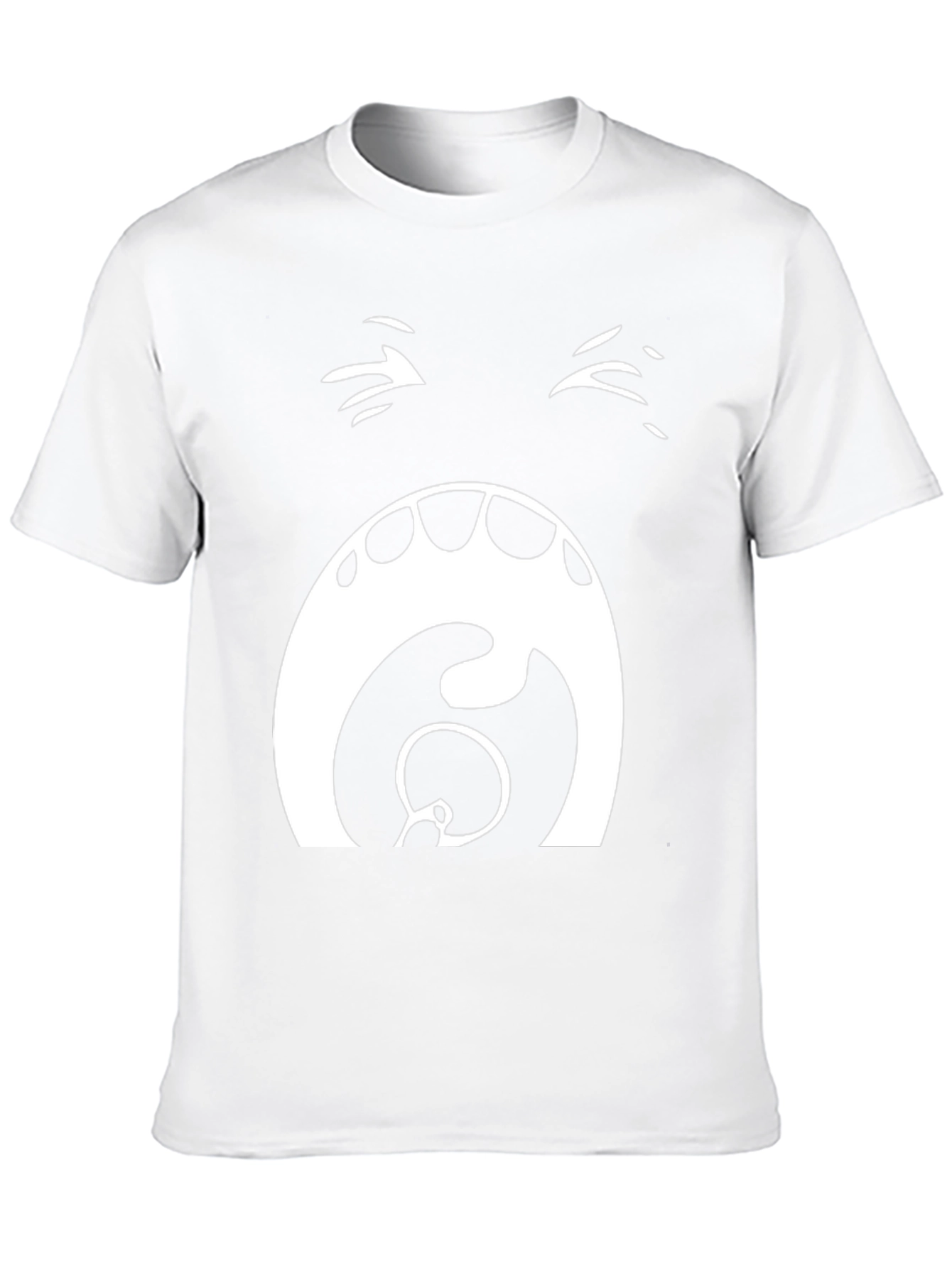 Expressive Graphic T-Shirt - Bold Face Design