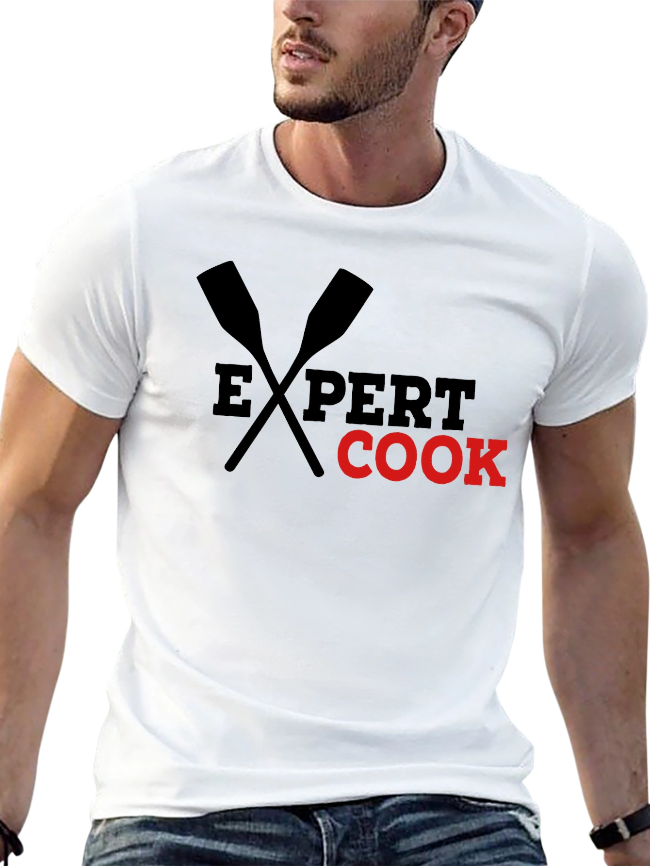 Expert Cook Graphic T-Shirt - Culinary Master Apparel