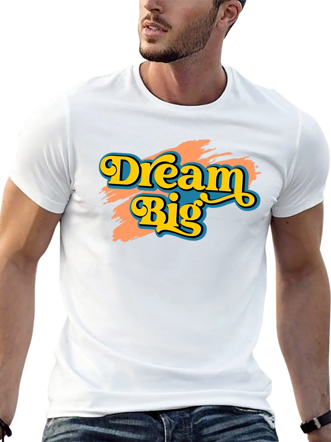 Dream Big Graphic Tee - Retro Style