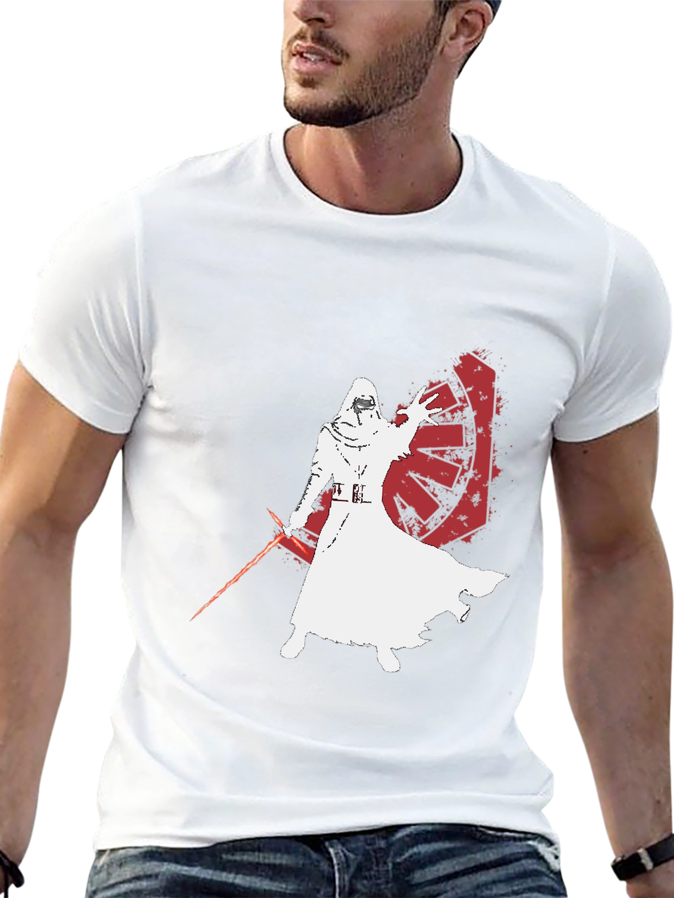Star Wars Kylo Ren Graphic T-Shirt - Black
