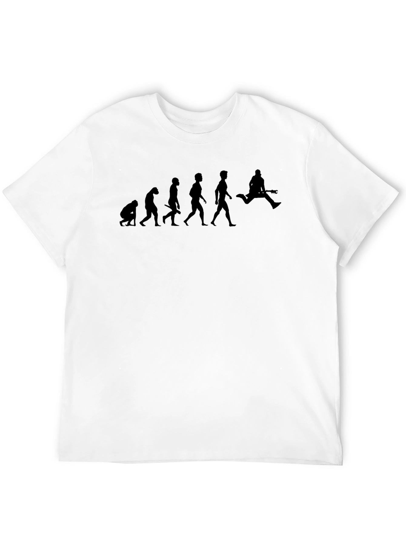 Evolution of Rock Black T-Shirt