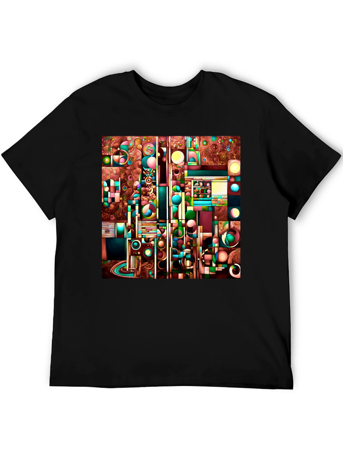 Abstract Geometric Art Tee