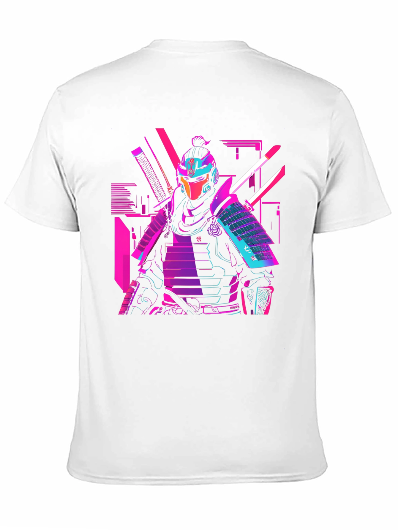 Cyberpunk Samurai Graphic T-Shirt