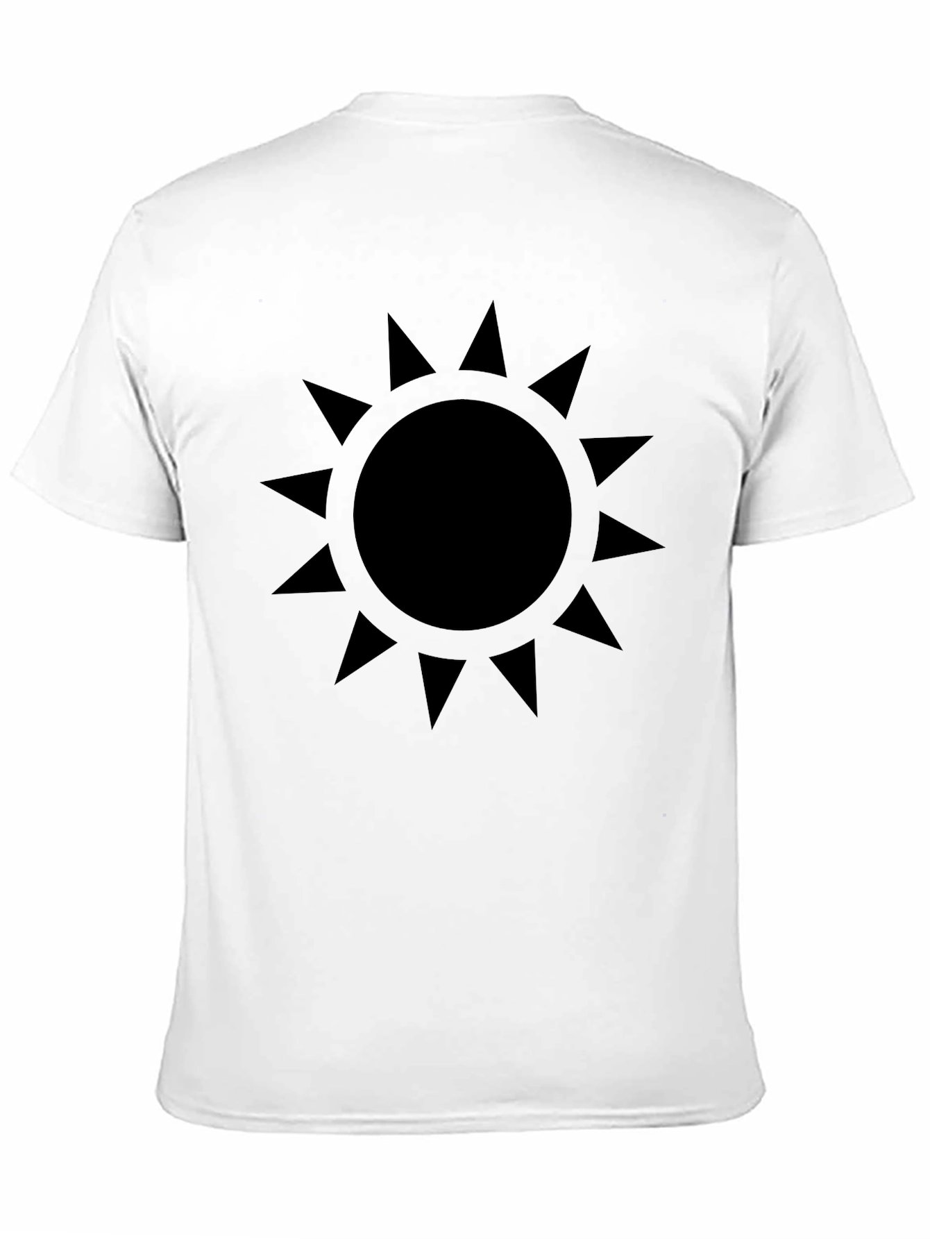 Black Sun Graphic Tee - Modern Style