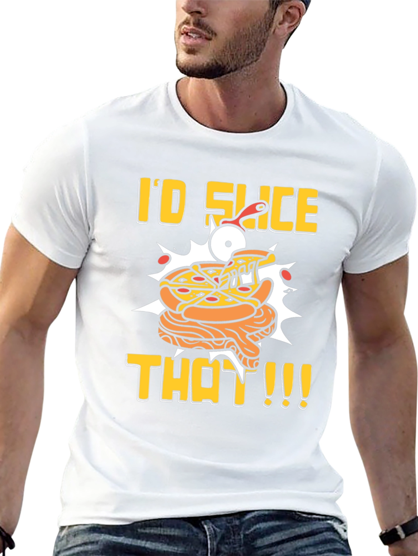 Pizza Slice T-Shirt - Id Slice That!