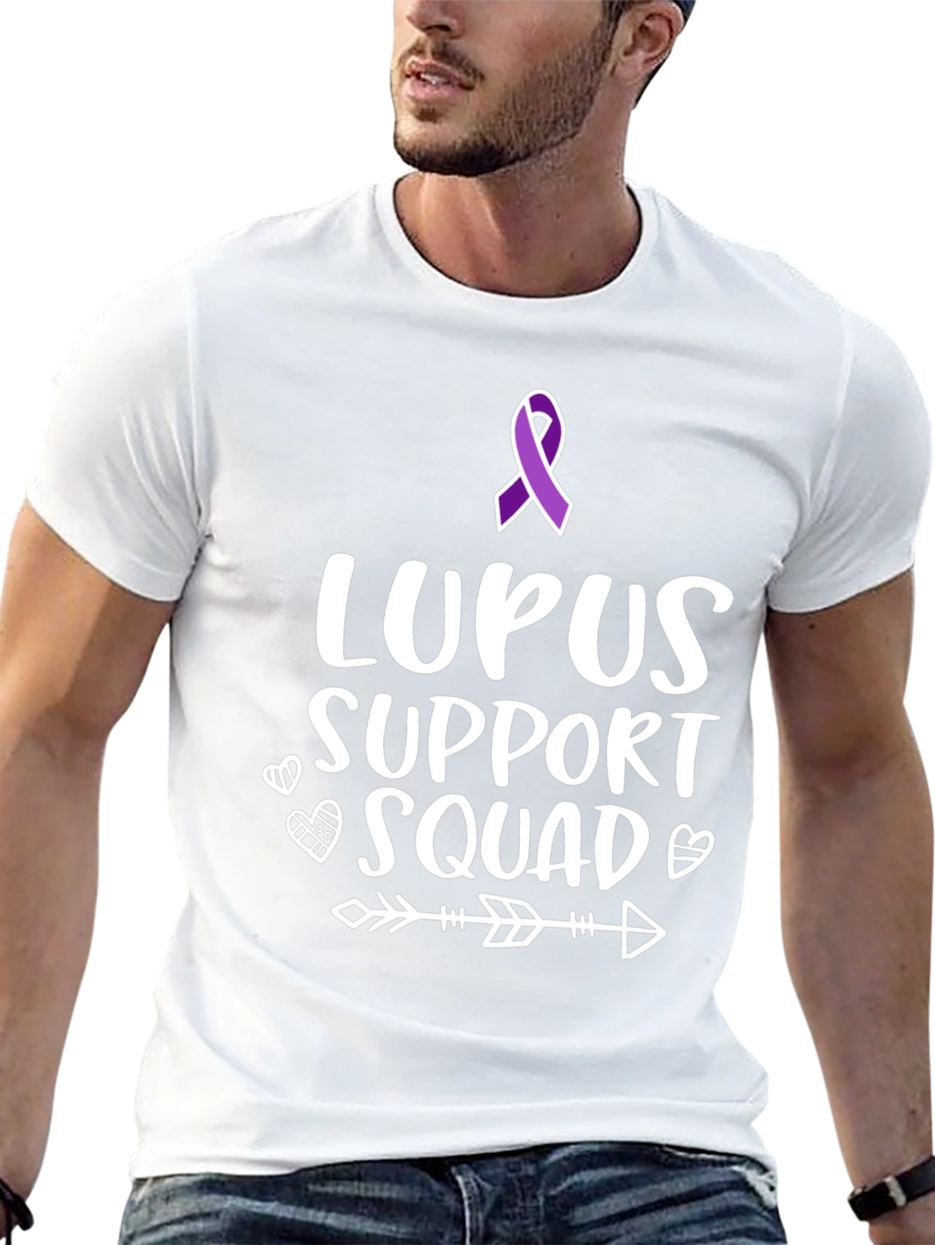 Lupus Support Squad T-Shirt Black