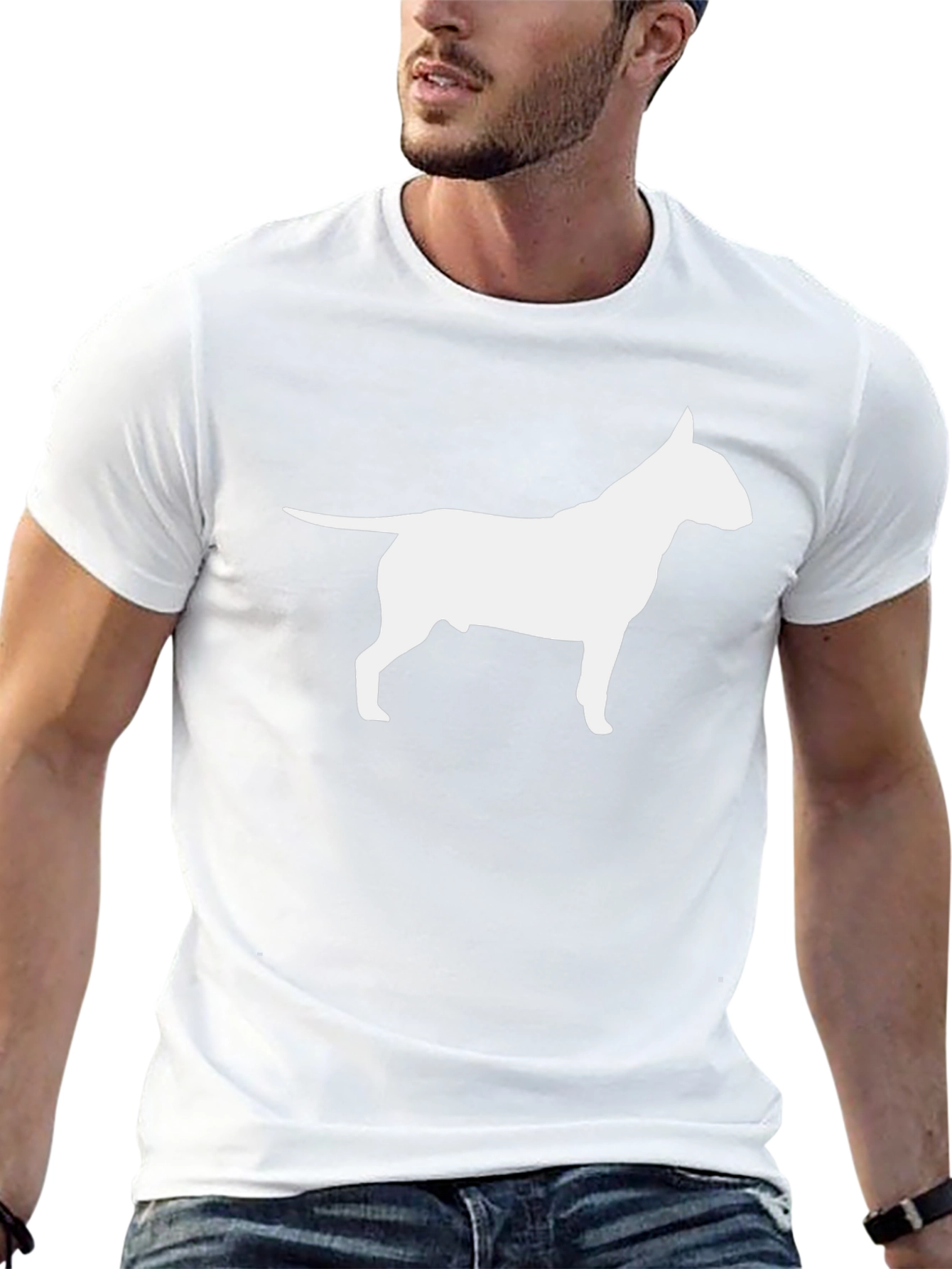 Bull Terrier Silhouette T-Shirt