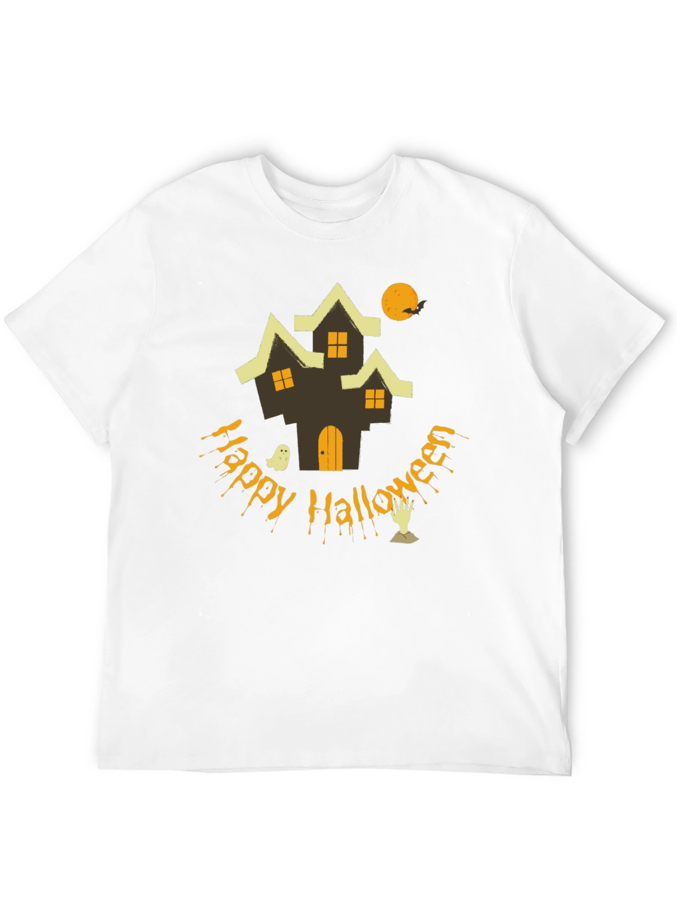 Happy Halloween Graphic Tee - Spooky Season Shirt