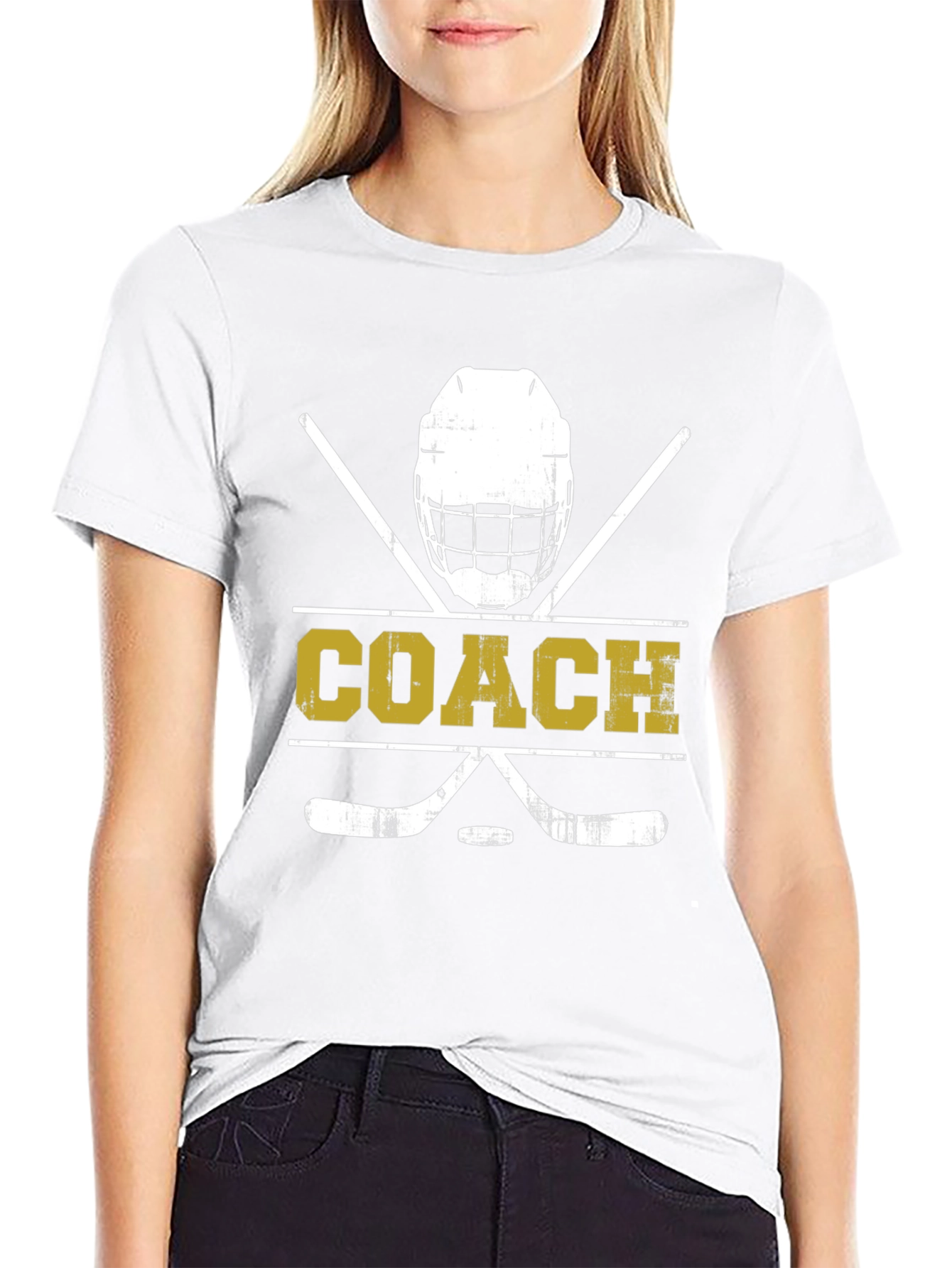 Hockey Coach T-Shirt - Perfect for Dedicated Coaches