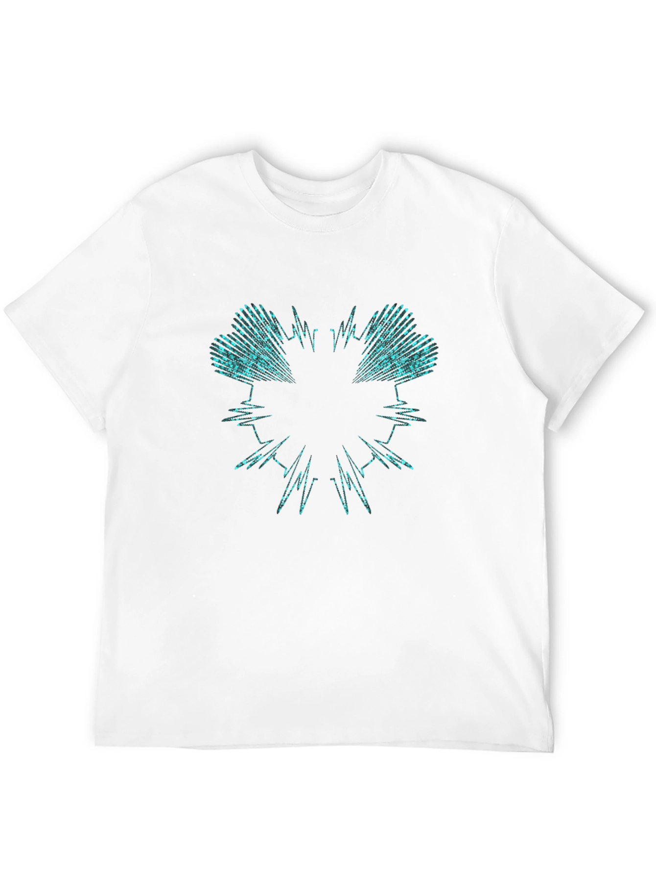 Abstract Graphic Tee - Black