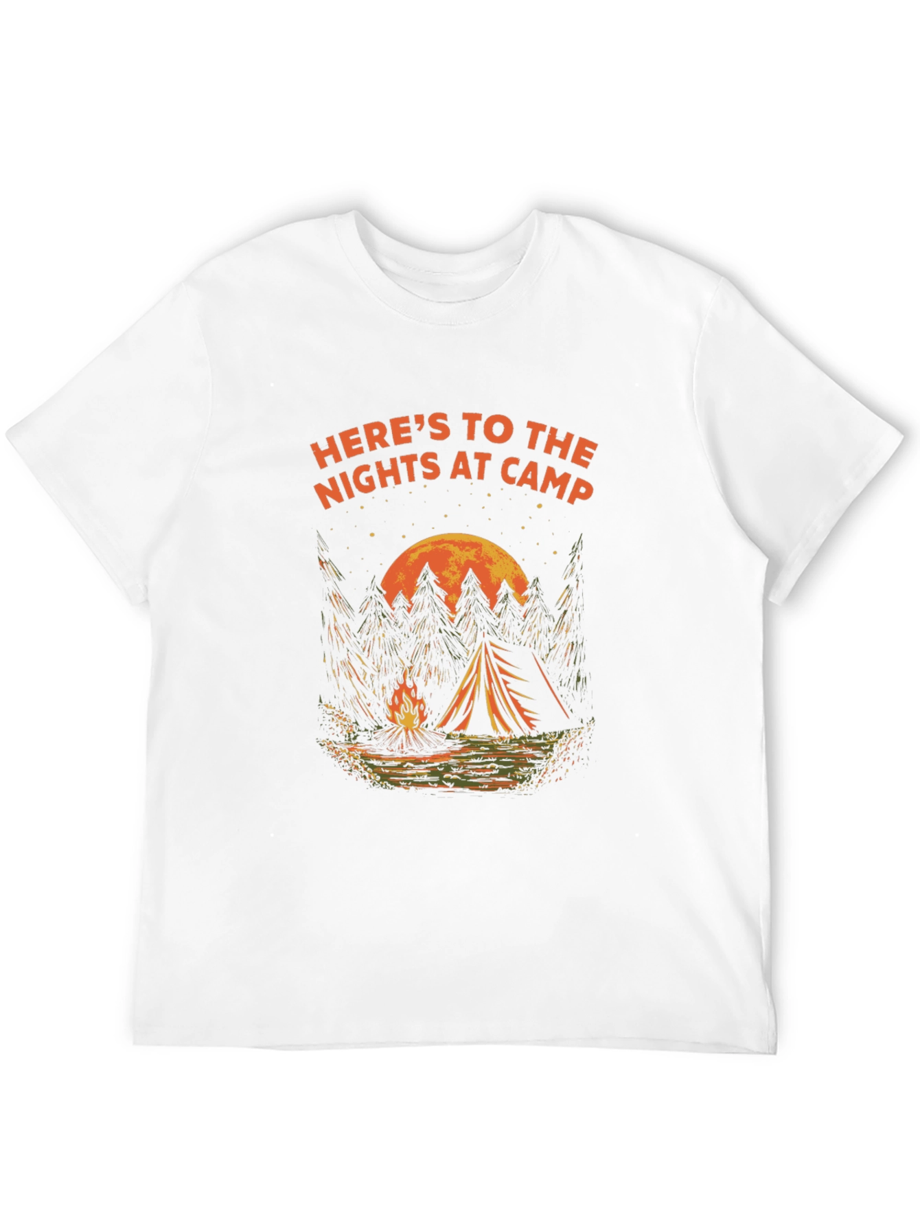Camp Nights Graphic Tee - Adventure Awaits!