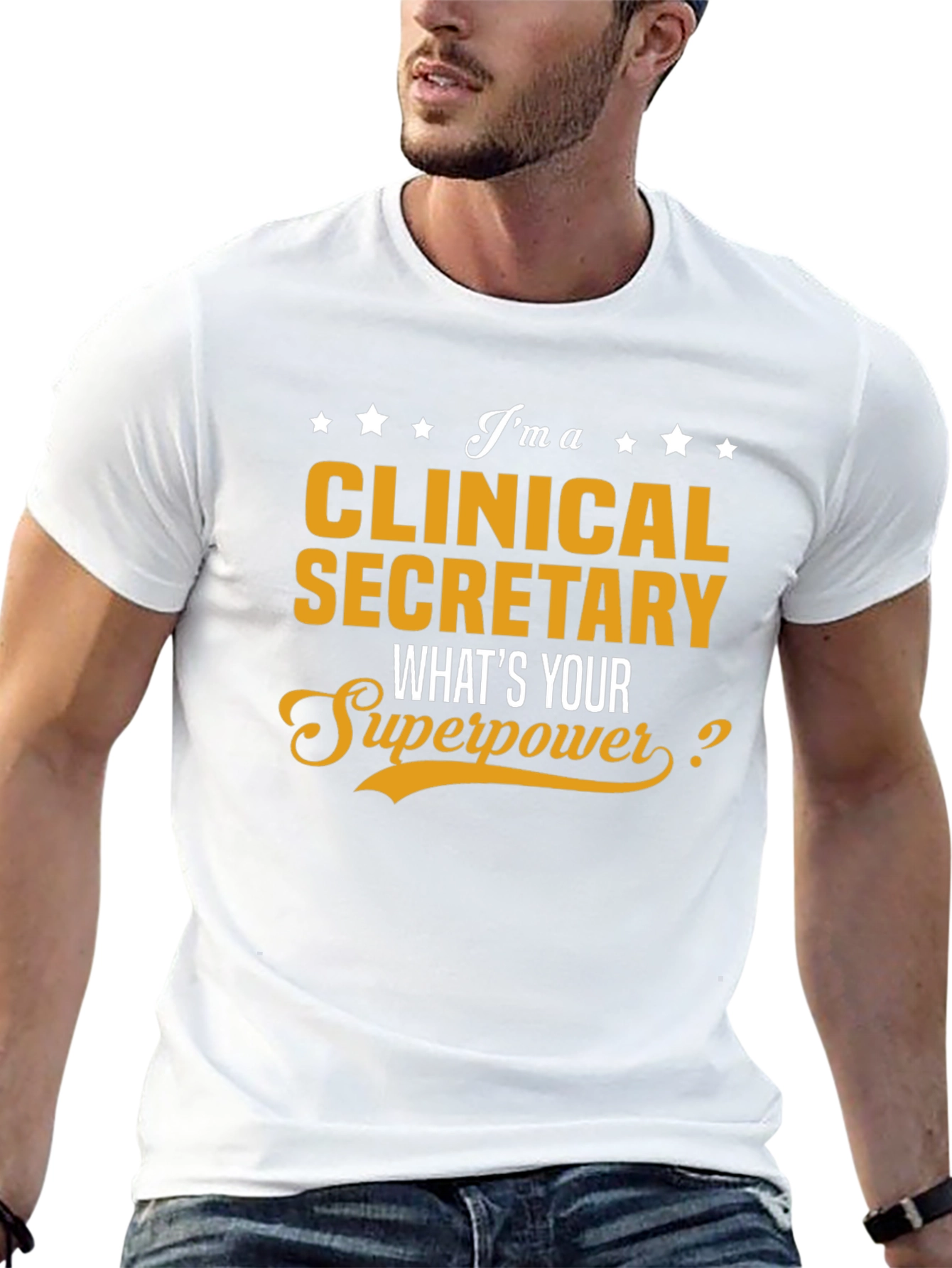 Clinical Secretary Superpower T-Shirt