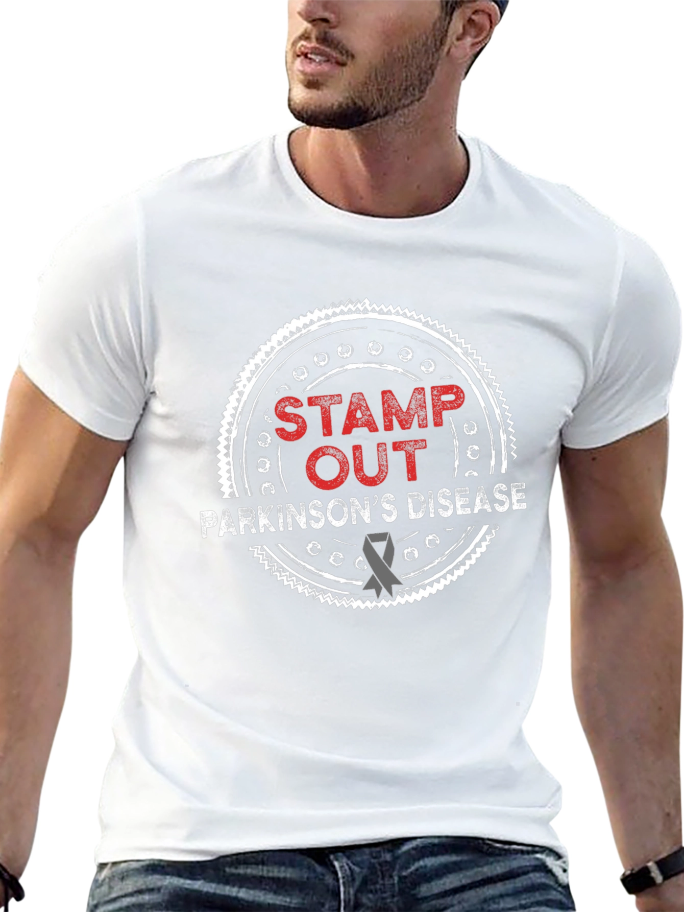 Stamp Out Parkinsons Disease Awareness T-Shirt