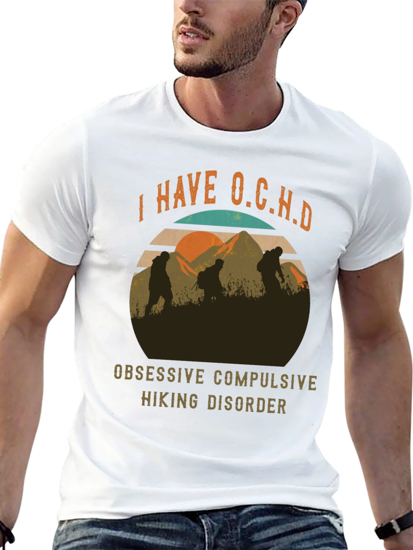 O.C.H.D Hiking T-Shirt - Obsessive Hiking Disorder Tee