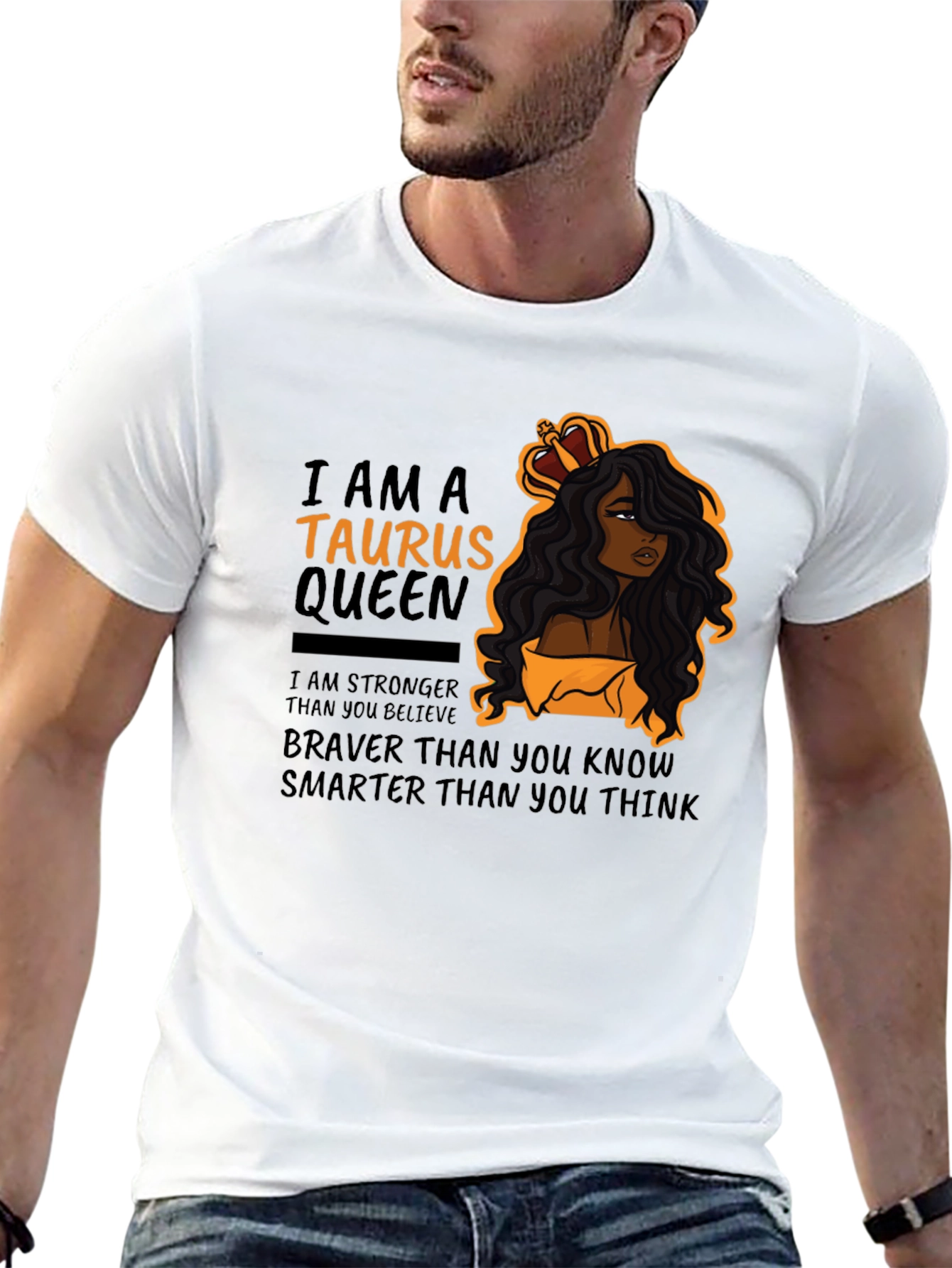 Taurus Queen Black T-Shirt