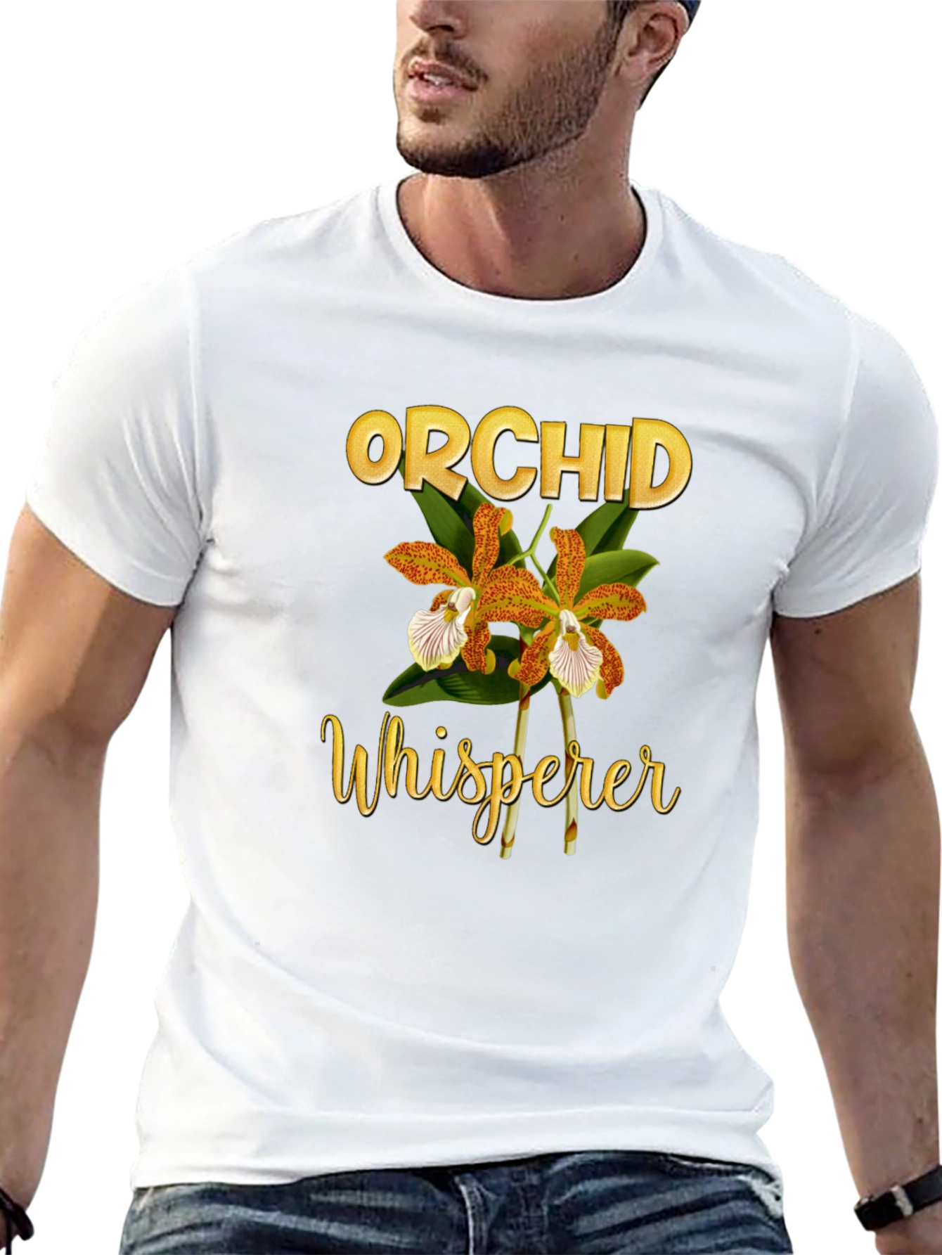 Orchid Whisperer Graphic Tee