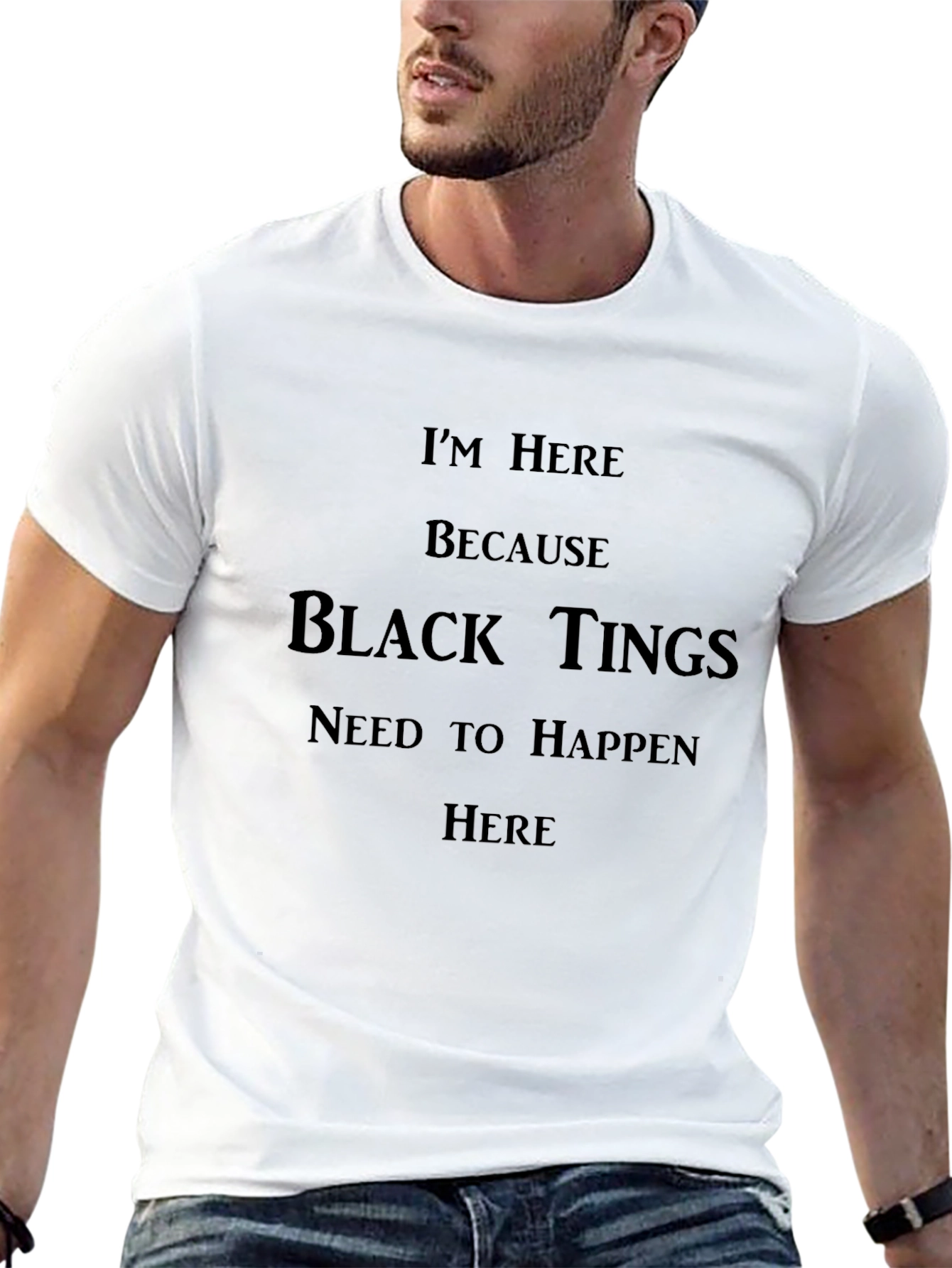 Black Tings Graphic T-Shirt