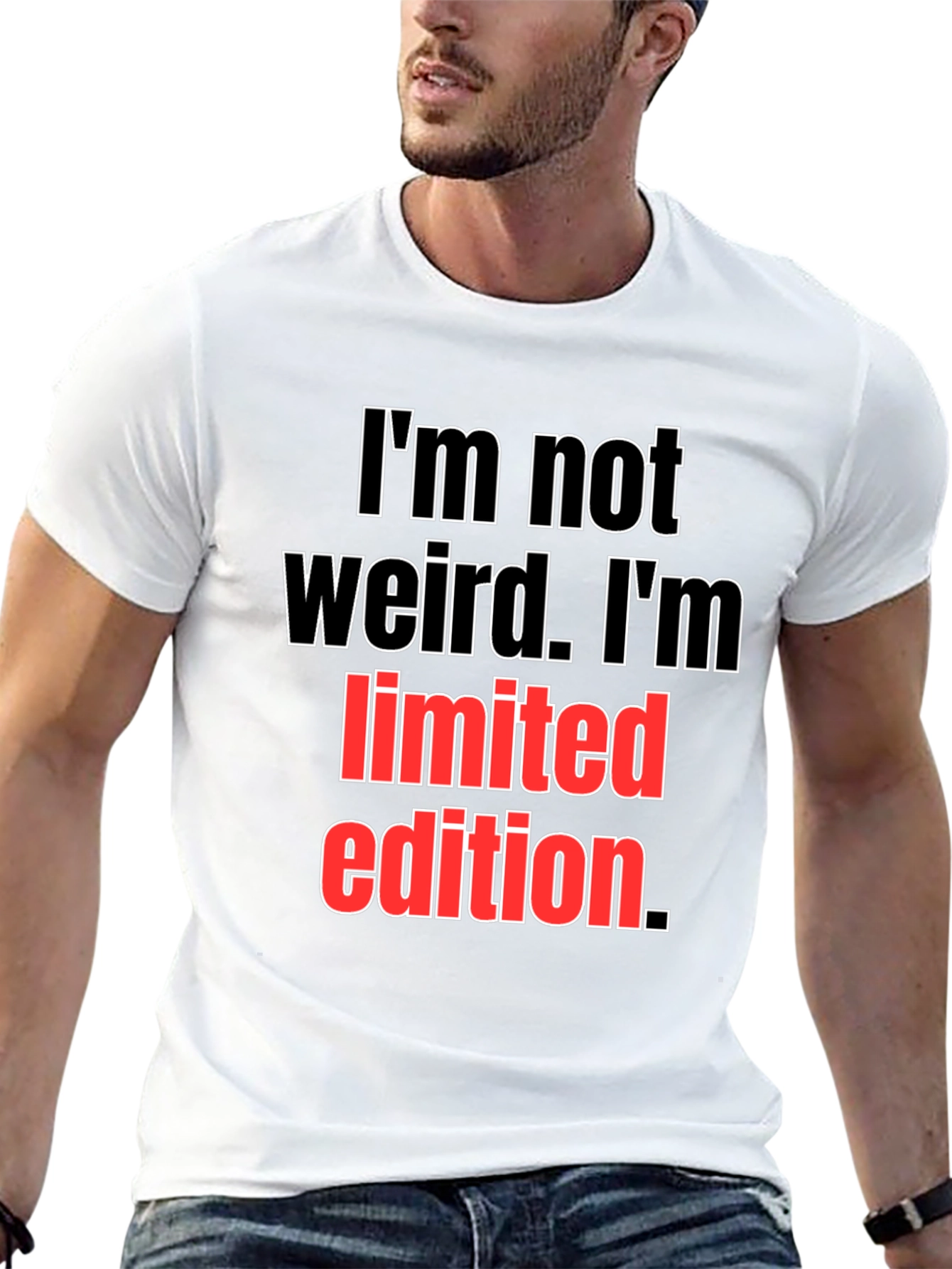 Im Not Weird Limited Edition Black T-Shirt