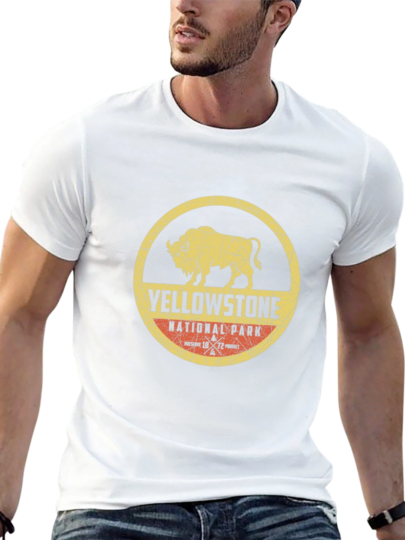 Yellowstone National Park Buffalo T-Shirt