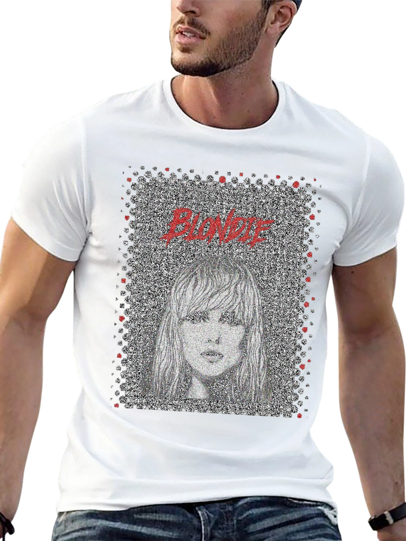 Blondie Graphic Print Black T-Shirt