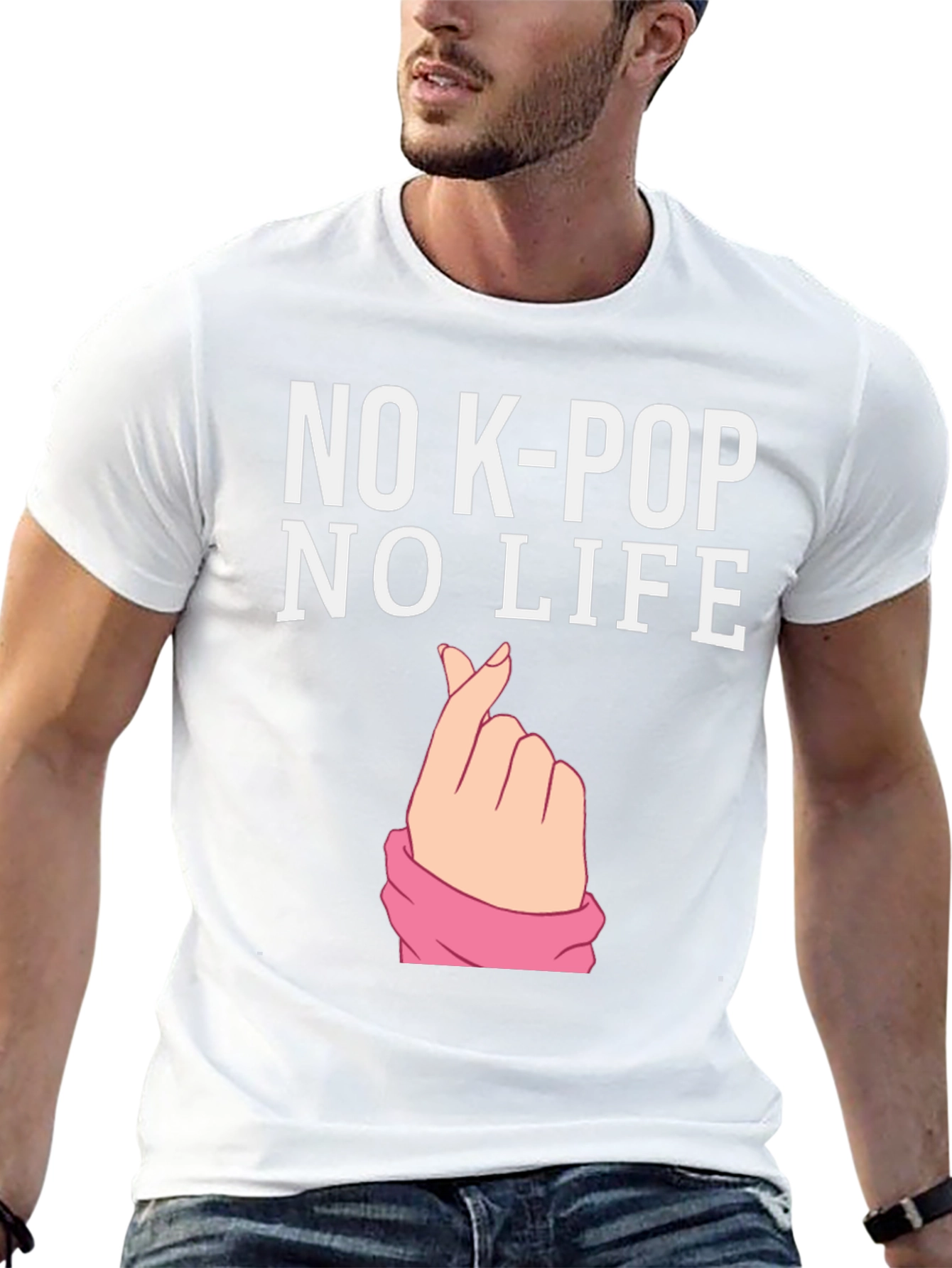 No K-Pop No Life Graphic Tee