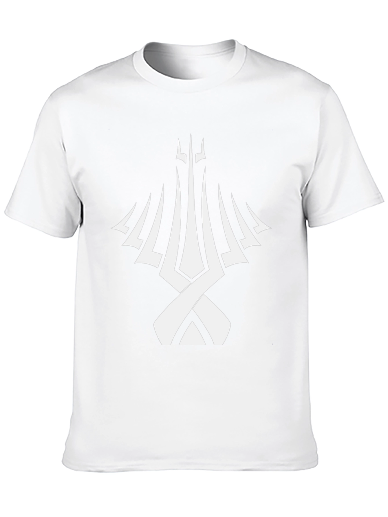 Abstract Graphic Tee - Mens Black T-Shirt