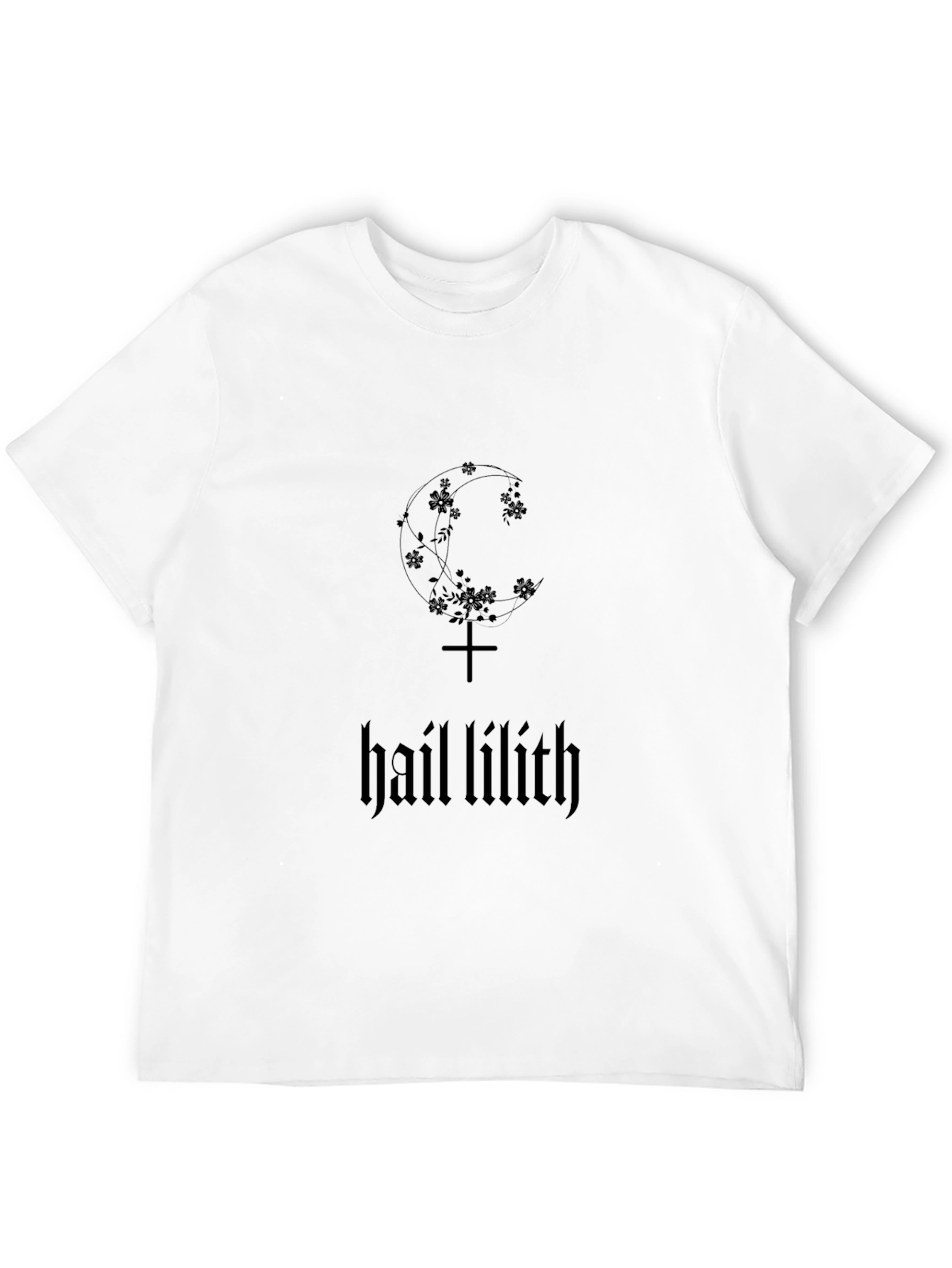 Hail Lilith Black Graphic Tee