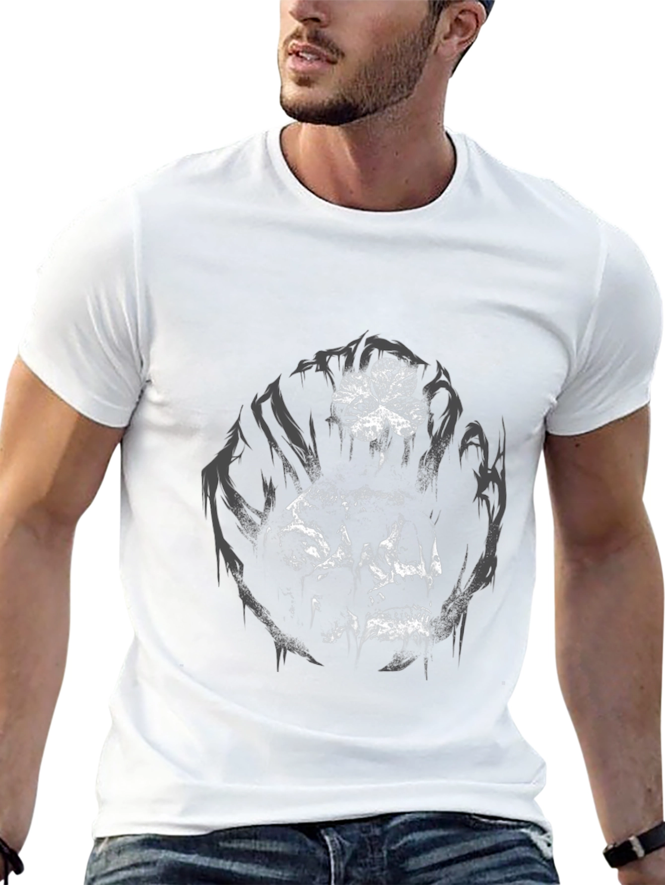 Grim Clover T-Shirt - Dark Graphic Tee