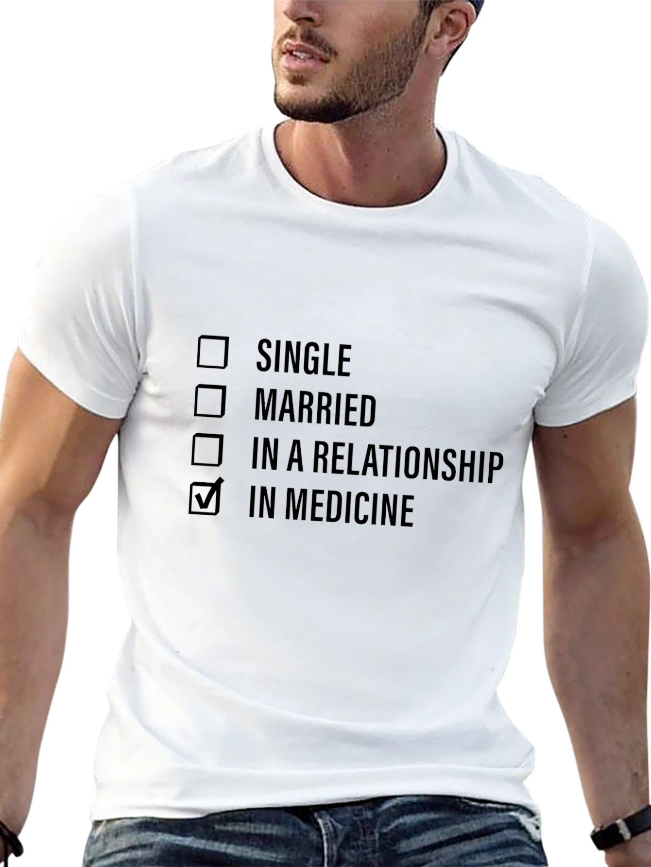 In Medicine Graphic Tee Shirt