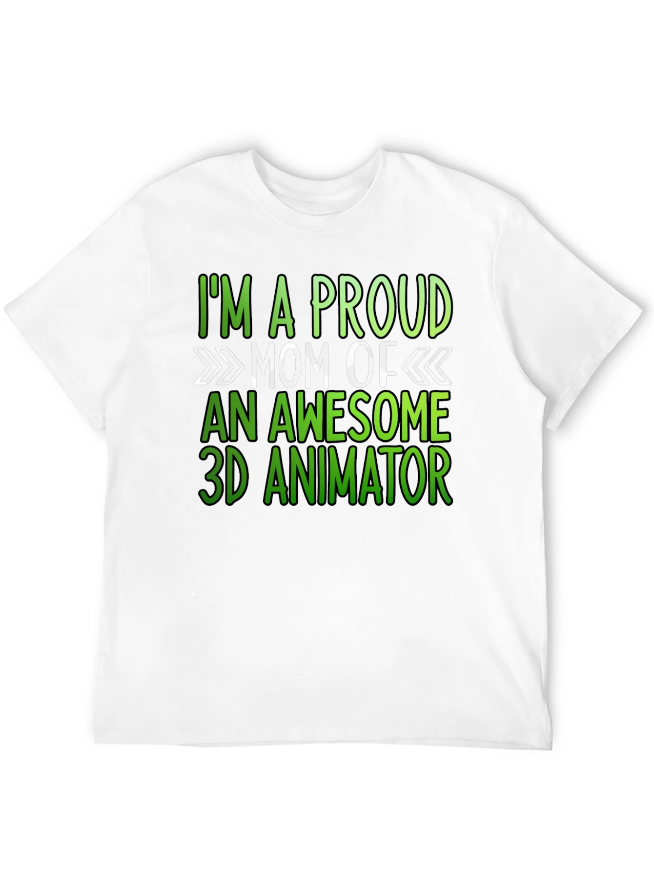 Proud Mom 3D Animator Graphic Tee
