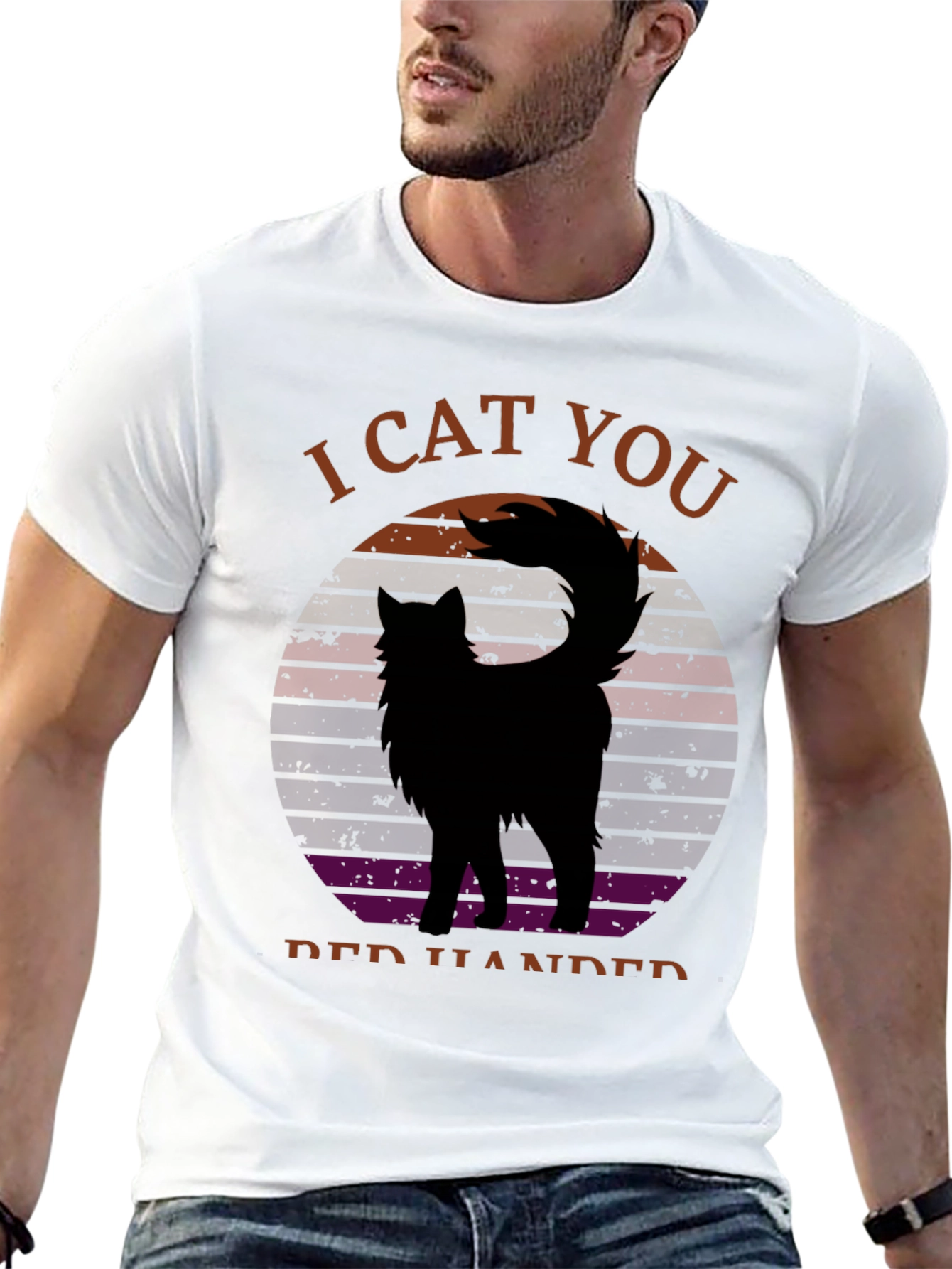 I Cat You Red Handed T-Shirt