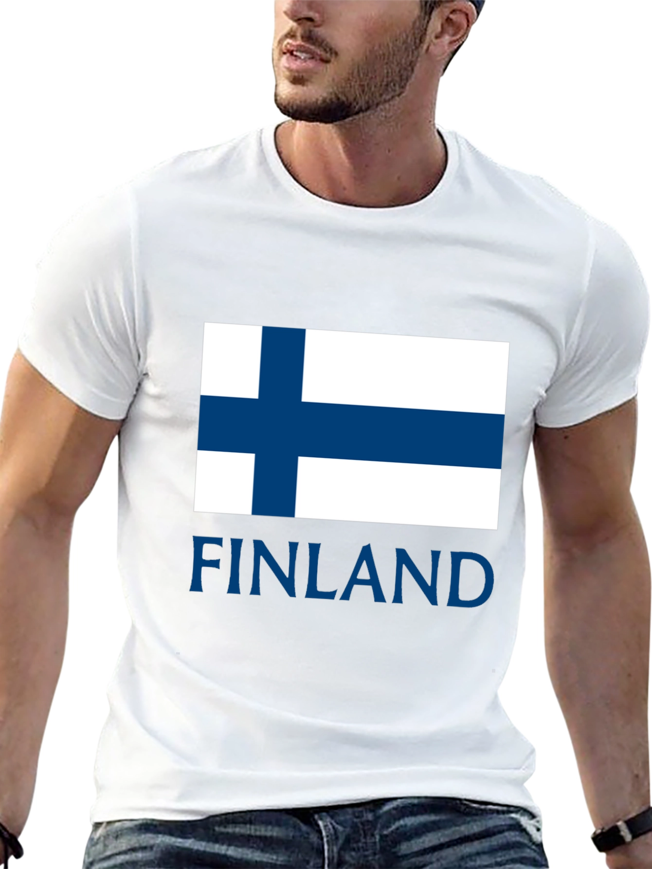 Finland Flag T-Shirt - Stylish National Pride Tee