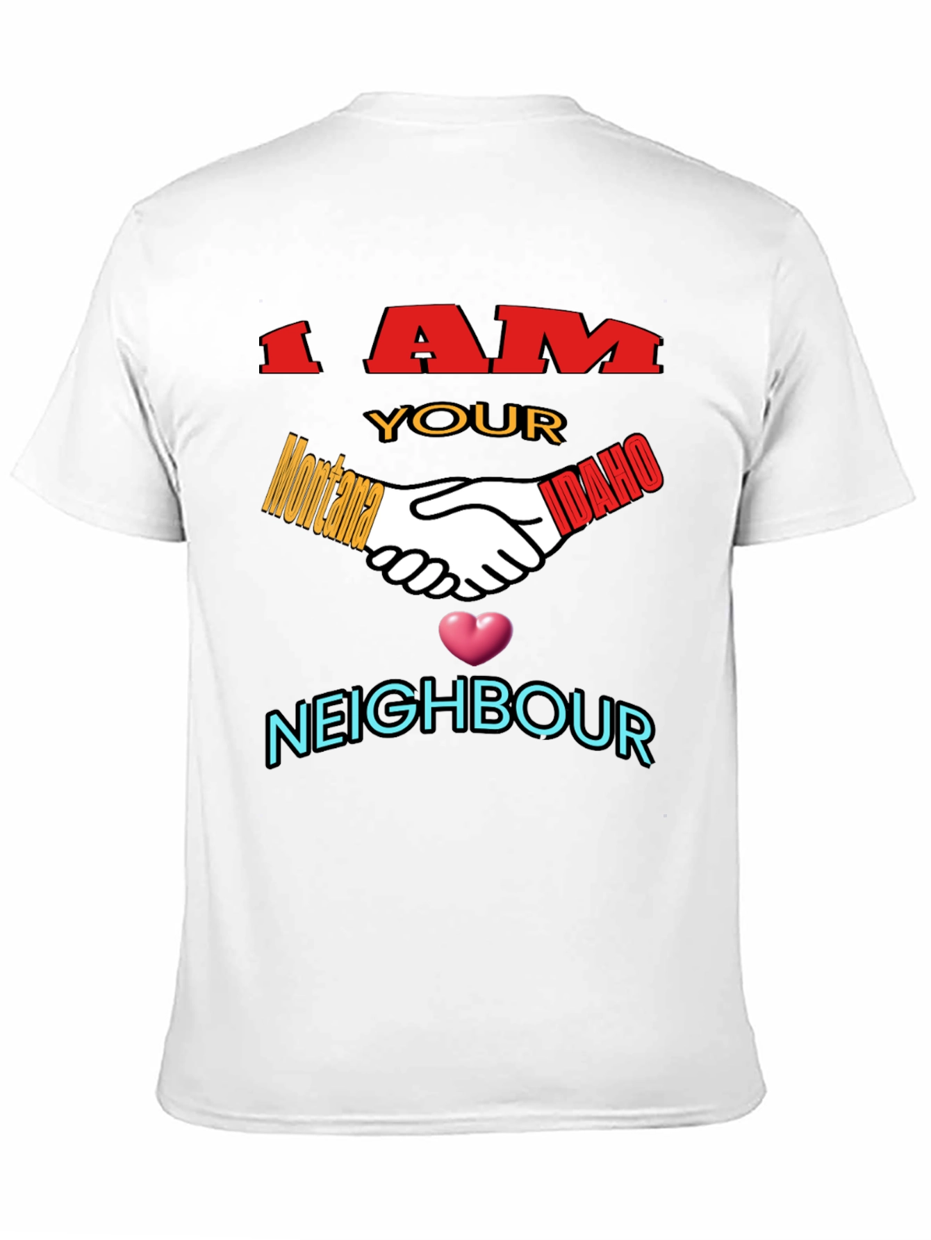 Montana Idaho Neighbour T-Shirt