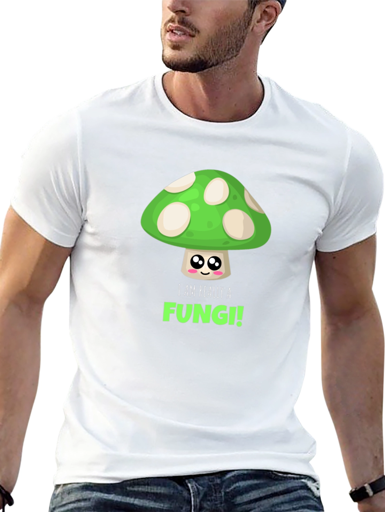 Funny Fungi T-Shirt - Cute Mushroom Design