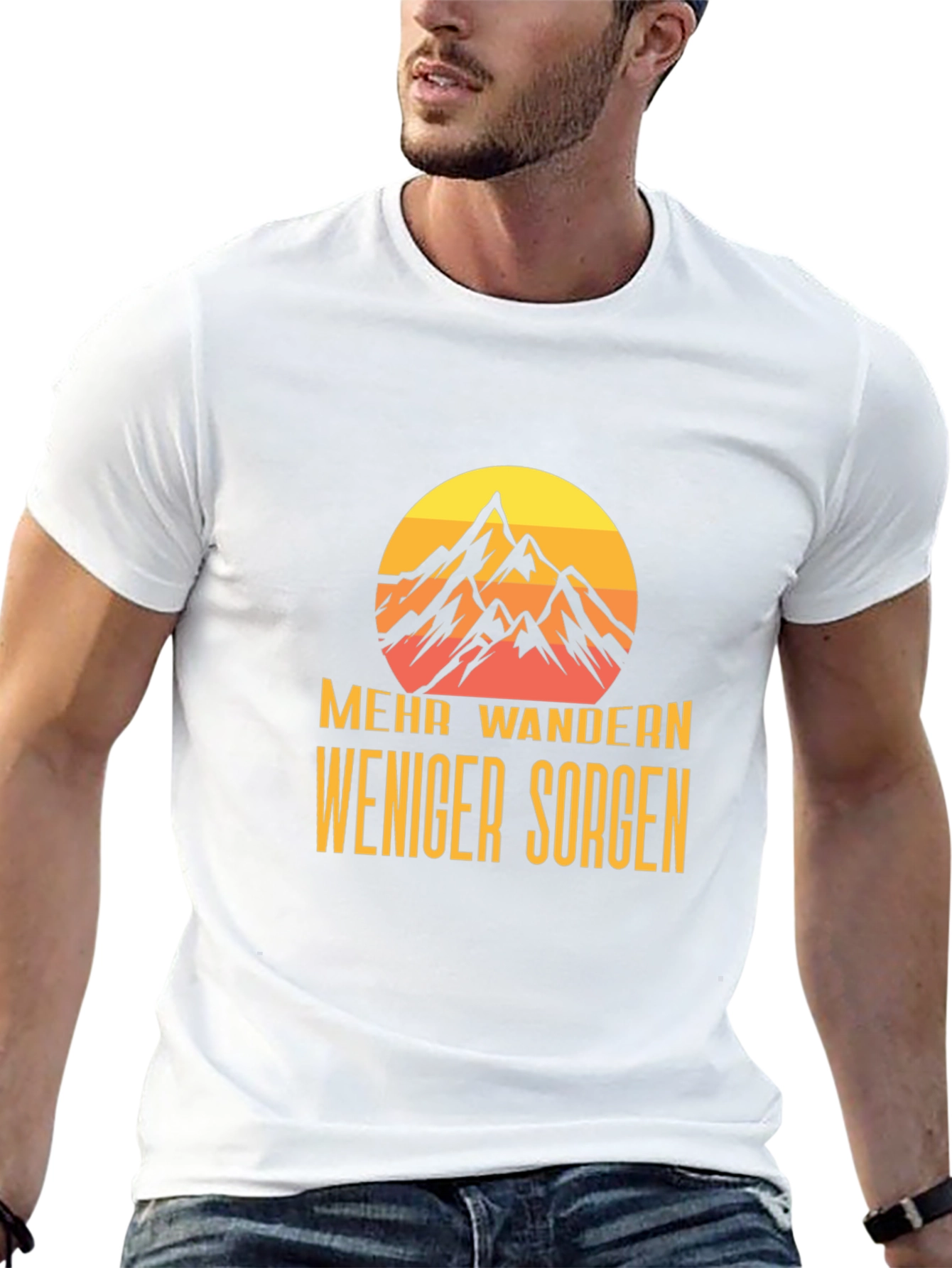 Mehr Wandern Weniger Sorgen Graphic Tee