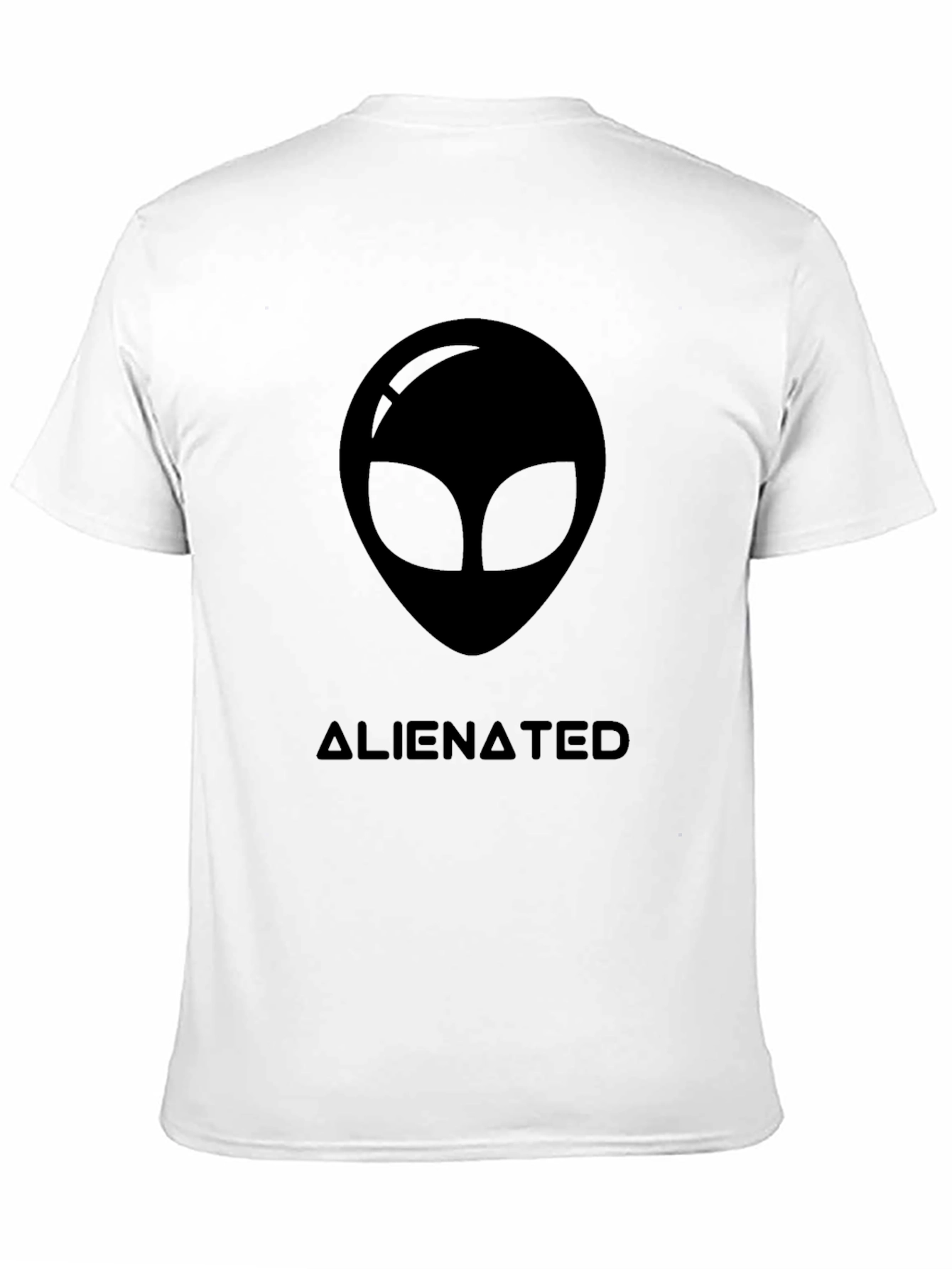 Alienated Graphic Tee - Black Cotton T-Shirt