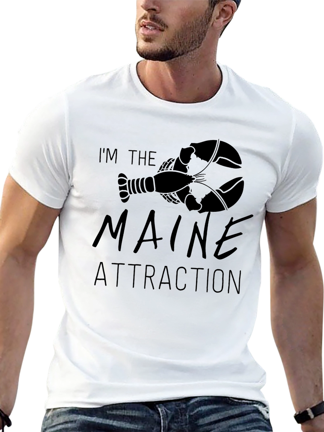 Maine Attraction Lobster Graphic T-Shirt