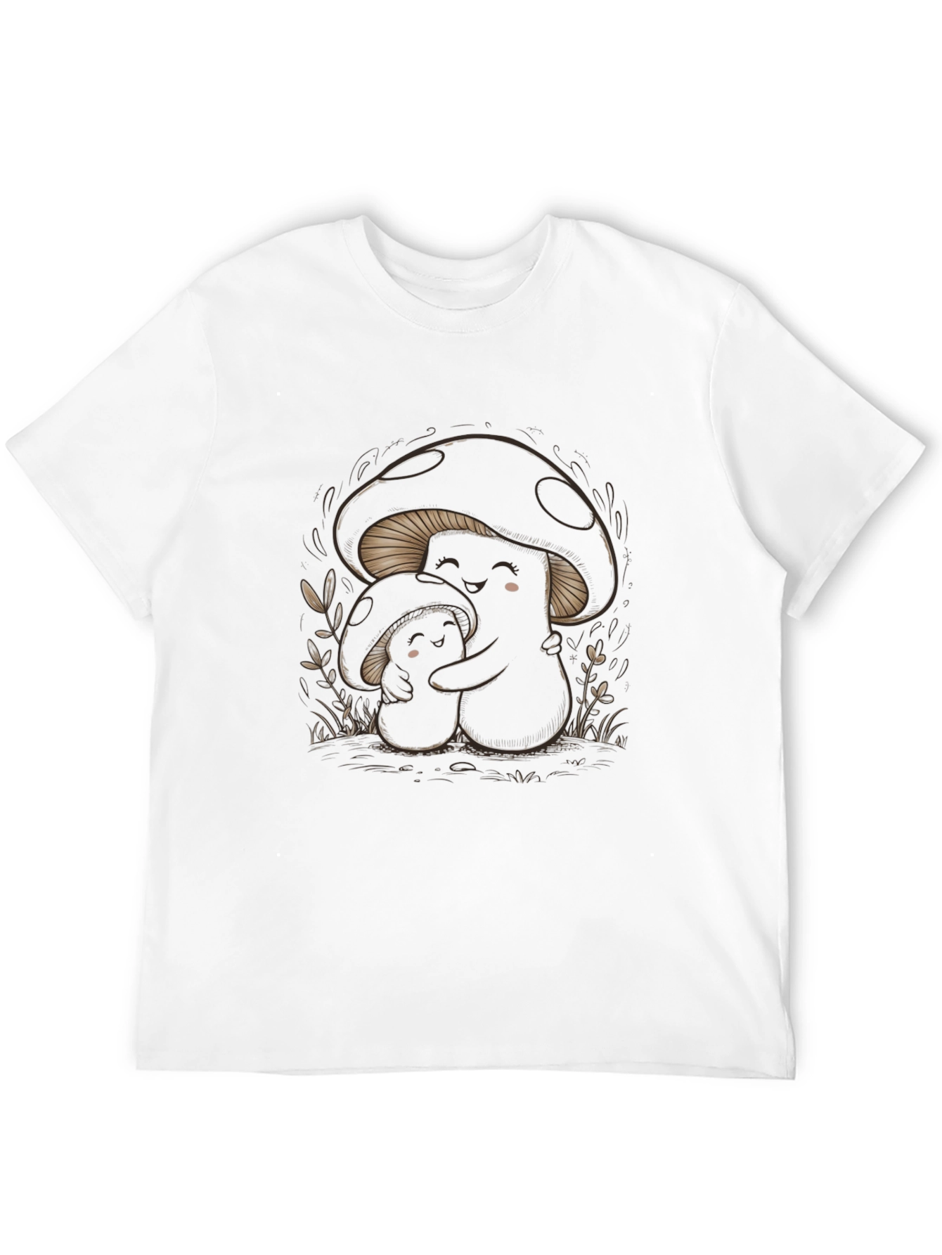 Whimsical Mushroom Graphic Tee - Soft & Stylish