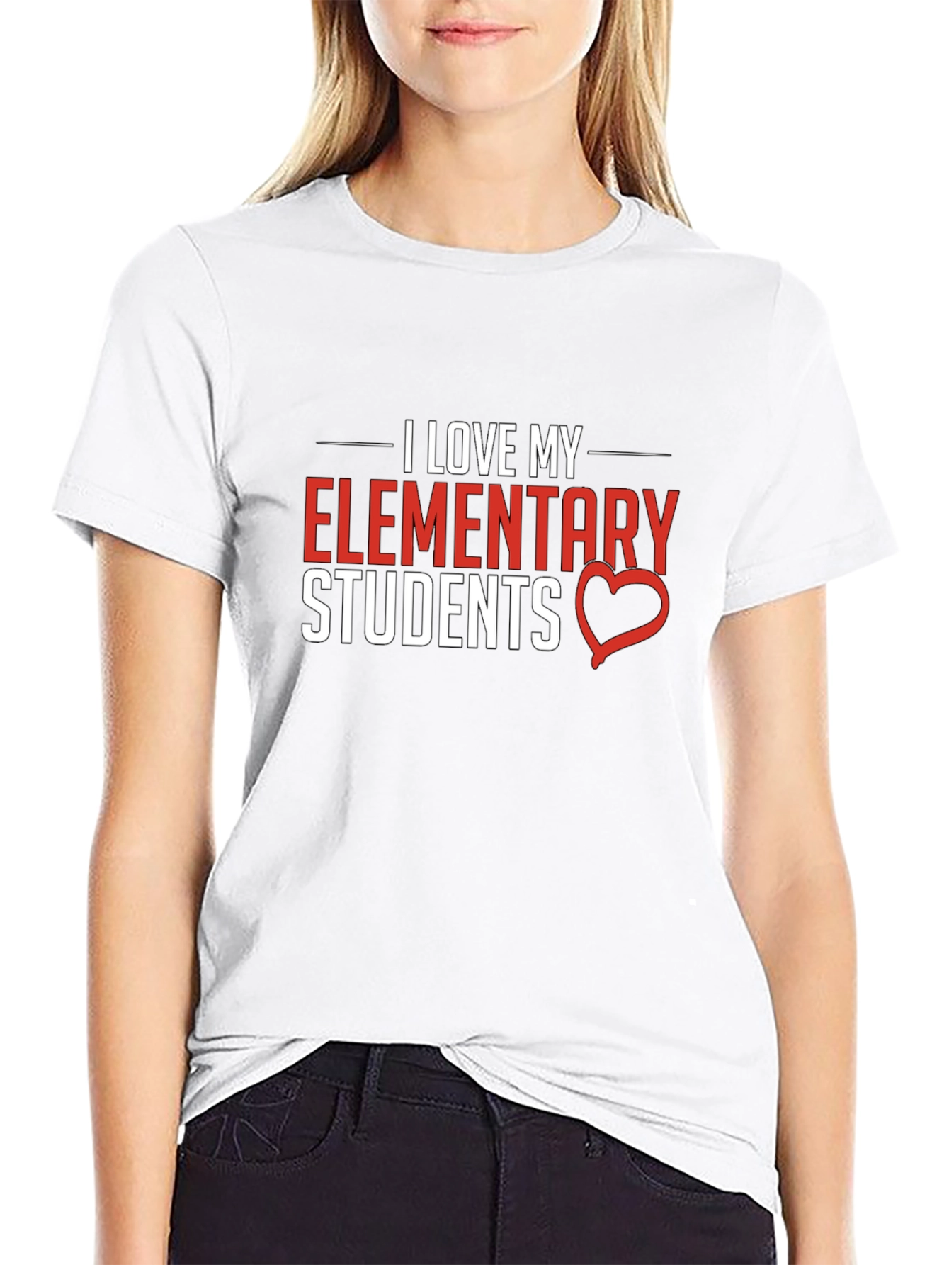 I Love My Elementary Students T-Shirt
